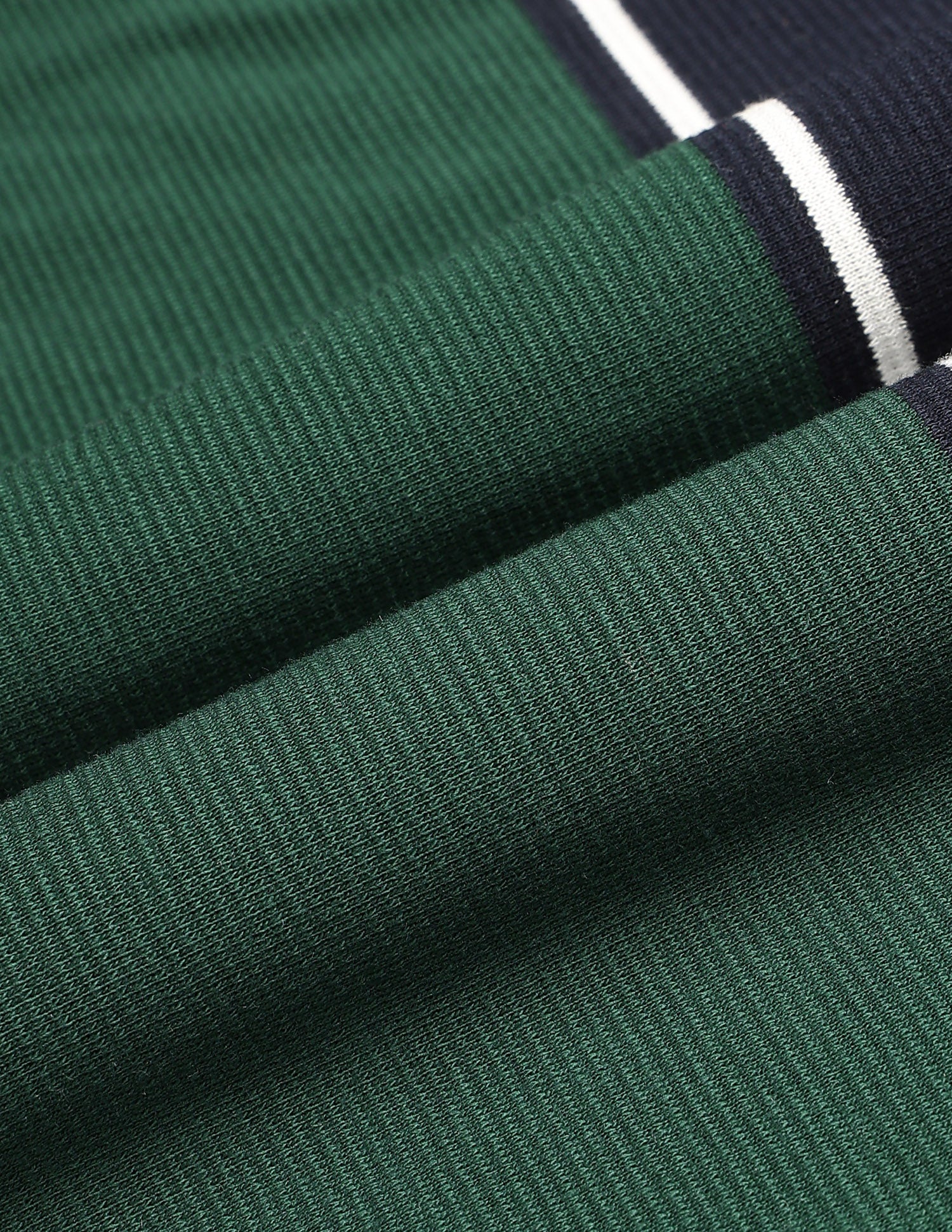 Colourblocked Slim Fit Polo Shirt Green - U.S. Polo Assn. India | Large