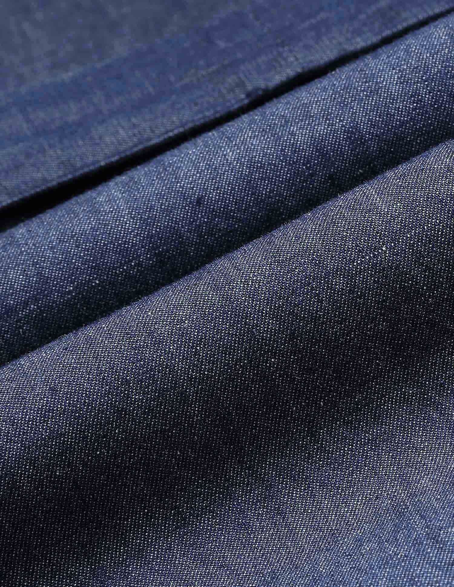 Girls Solid Denim Shirt Dress Navy - U.S. POLO ASSN. | Large