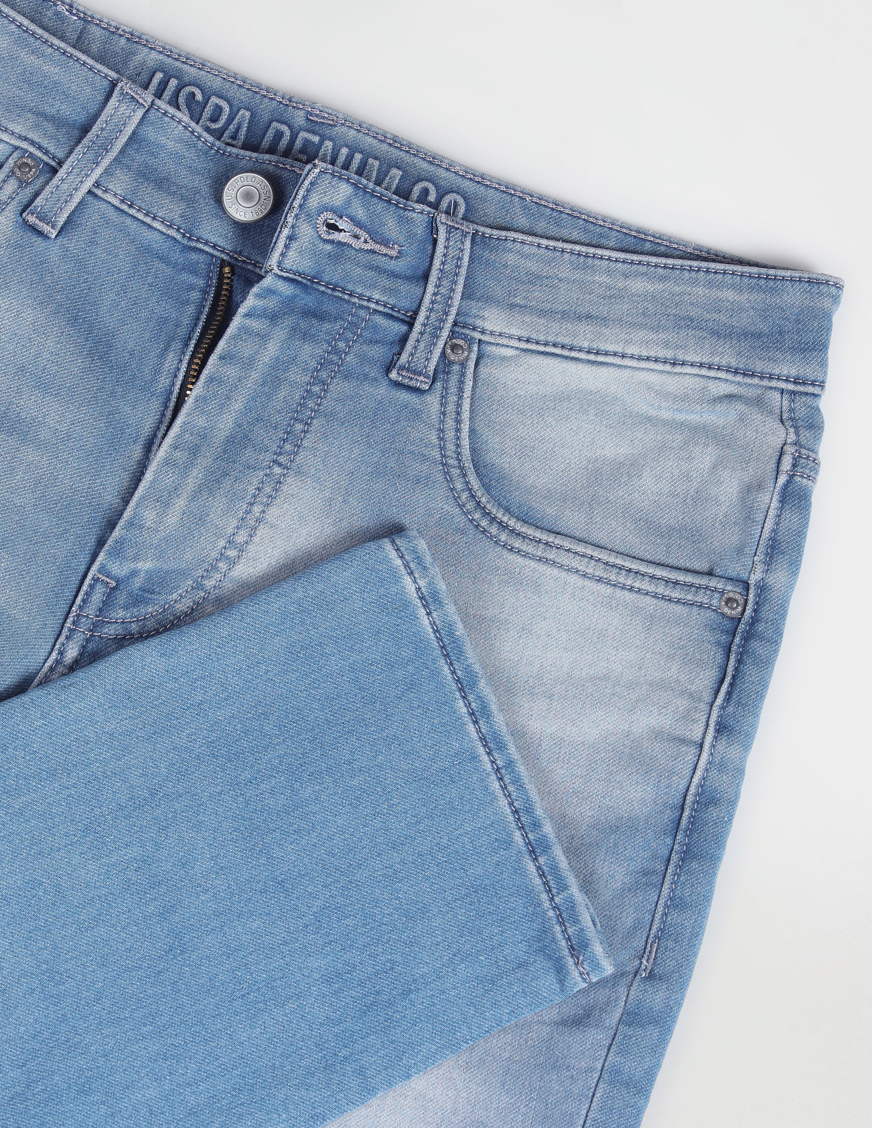 Regallo Skinny Blue Jeans Blue - U.S. Polo Assn. India | Large