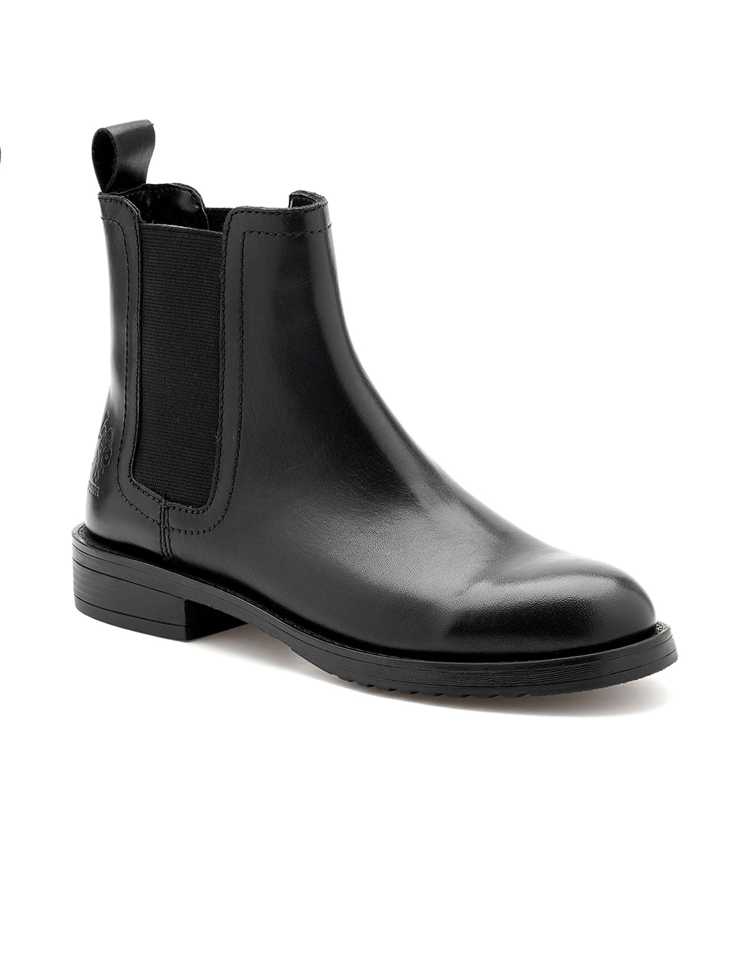 Women Antonella Leather Chelsea Boots Black - U.S. POLO ASSN. | Large