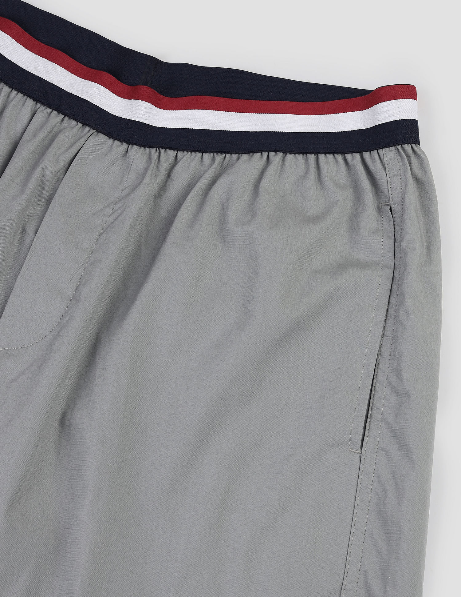 Pure Cotton Solid IYBE Boxers  - Pack Of 1 Grey - U.S. POLO ASSN. | Large