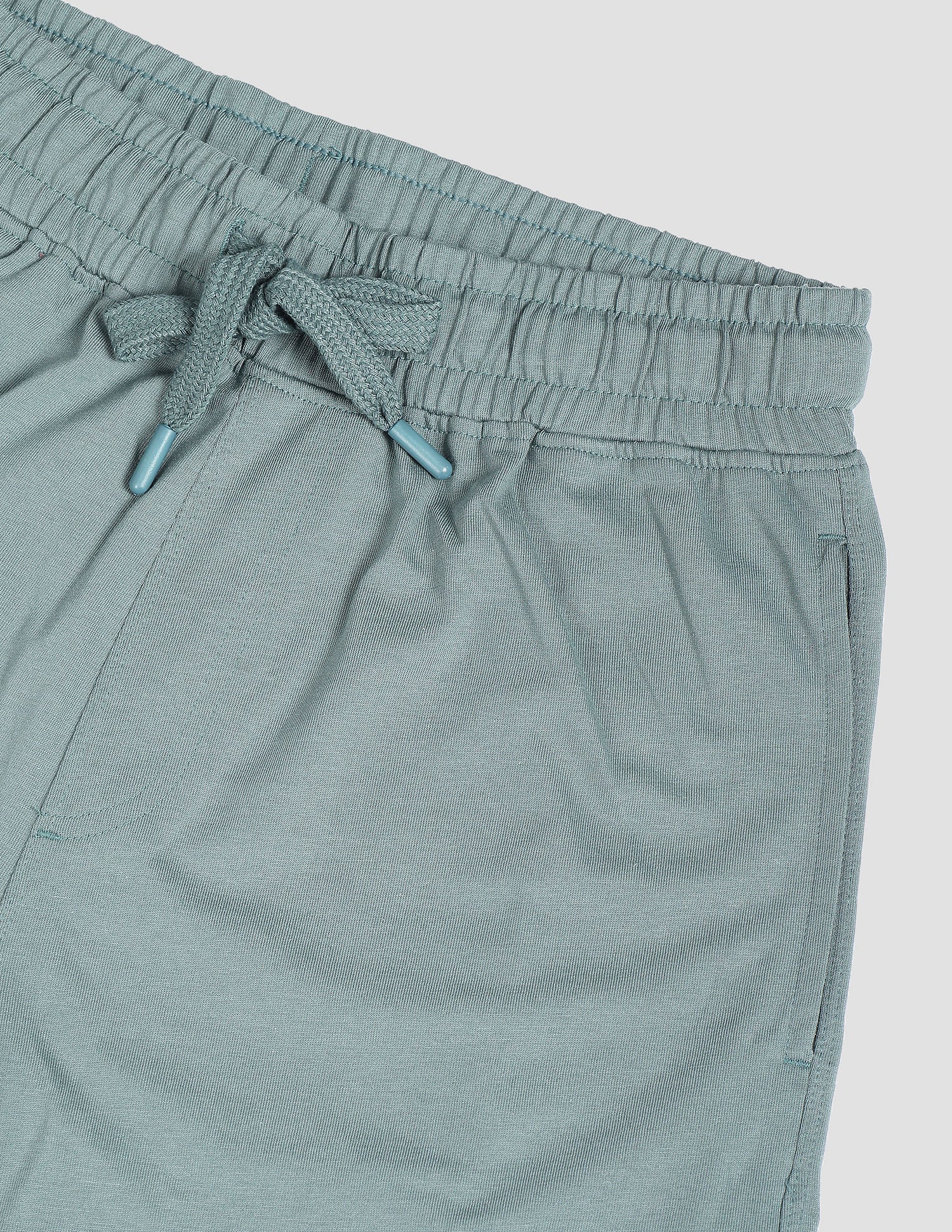 Solid LS002 Lounge Shorts - Pack Of 1 Light Green - U.S. POLO ASSN. | Large