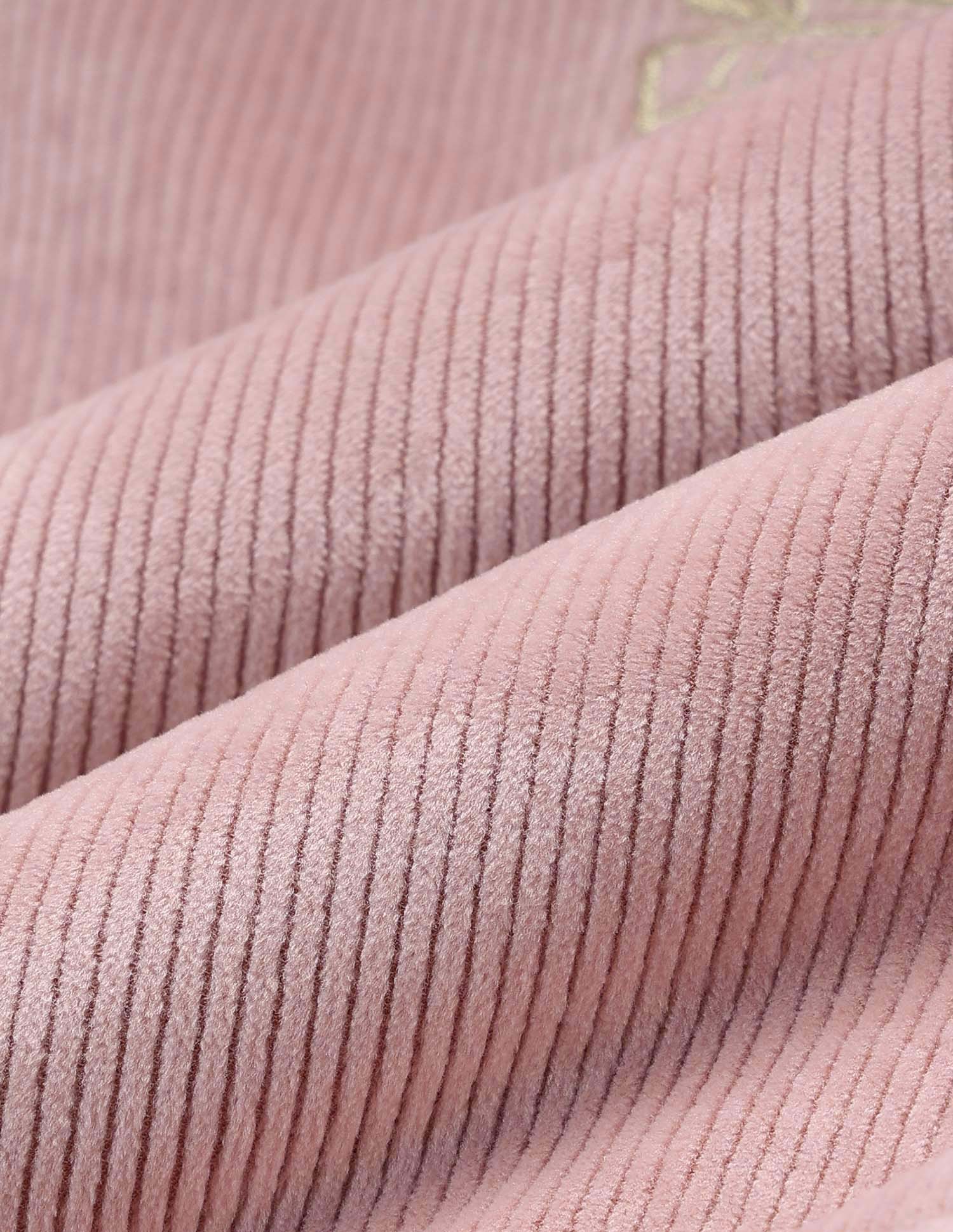 Girls Ribbed Hooded Sweatshirt Light Pink - U.S. POLO ASSN. | Large