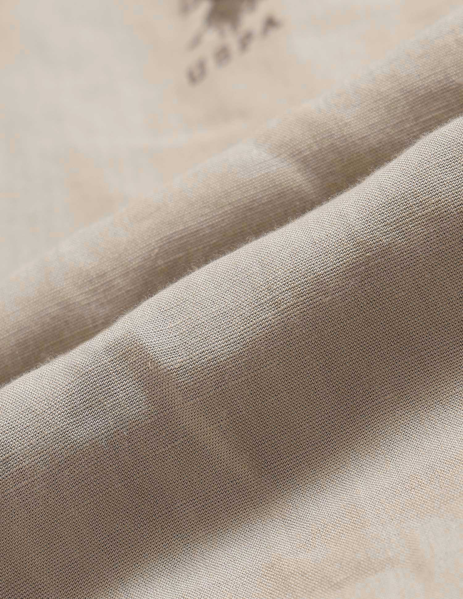 Solid Slim Fit Shirt Beige - U.S. POLO ASSN. | Large