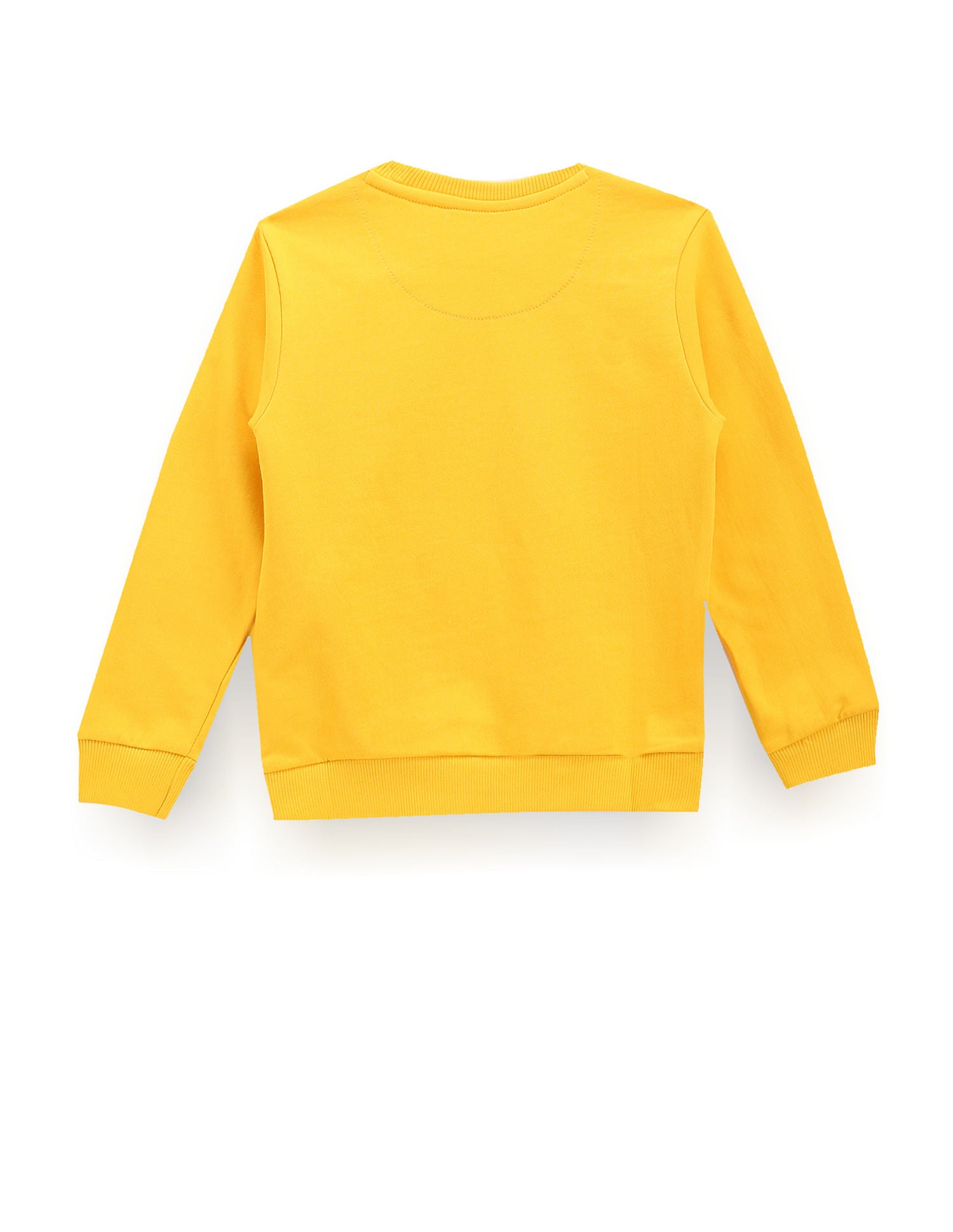 Boys Graphic Print Sweatshirt Yellow - U.S. Polo Assn. India | Large