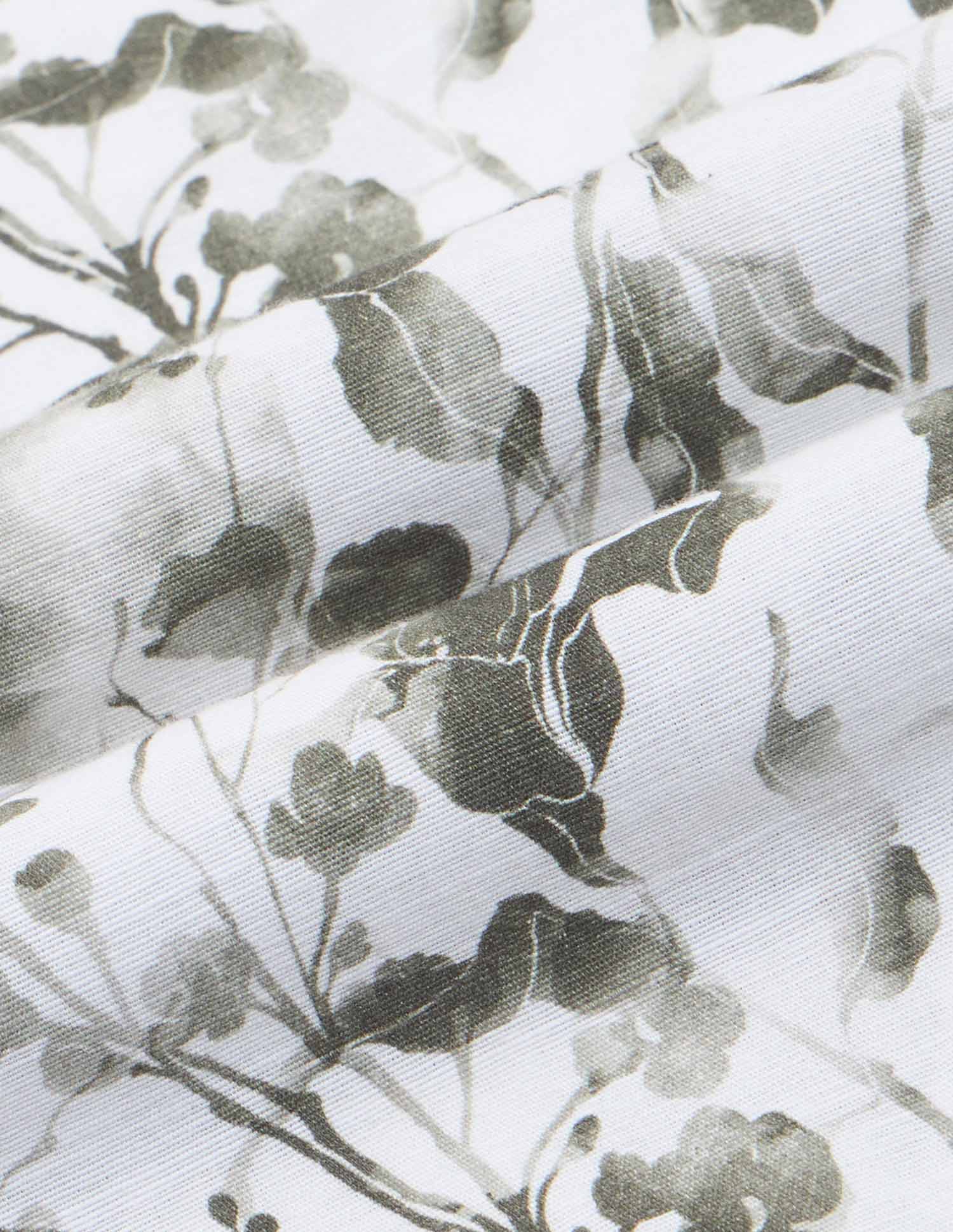 Regular Fit Floral Printed Shirt Olive - U.S. POLO ASSN. | Large