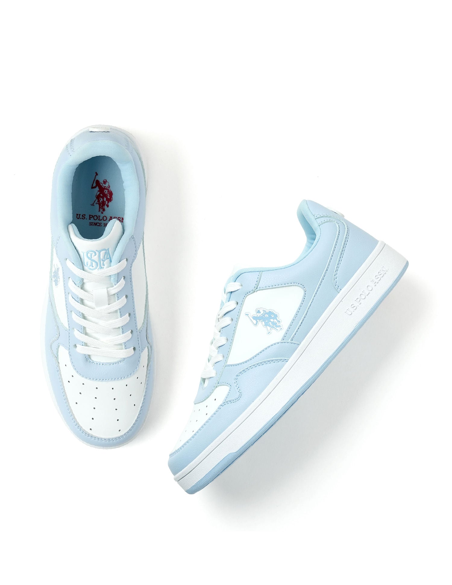 Women Colour Block Nova Sneakers Blue - U.S. POLO ASSN. | Large