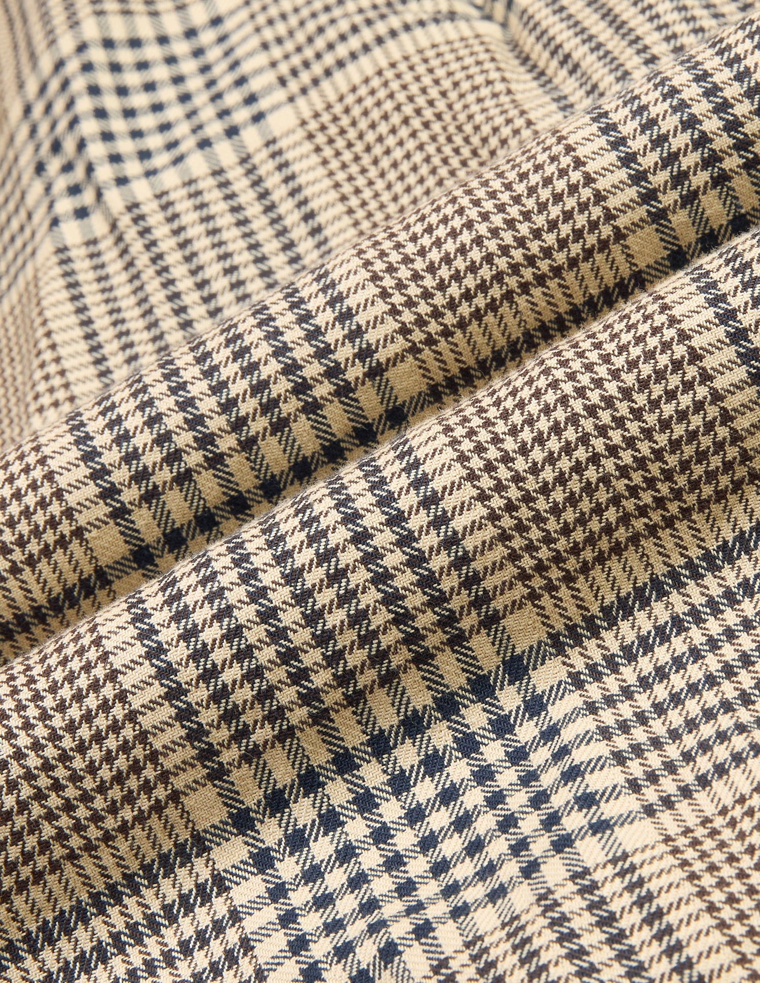 Plaid Checked Twill Shacket Beige - U.S. Polo Assn. India | Large