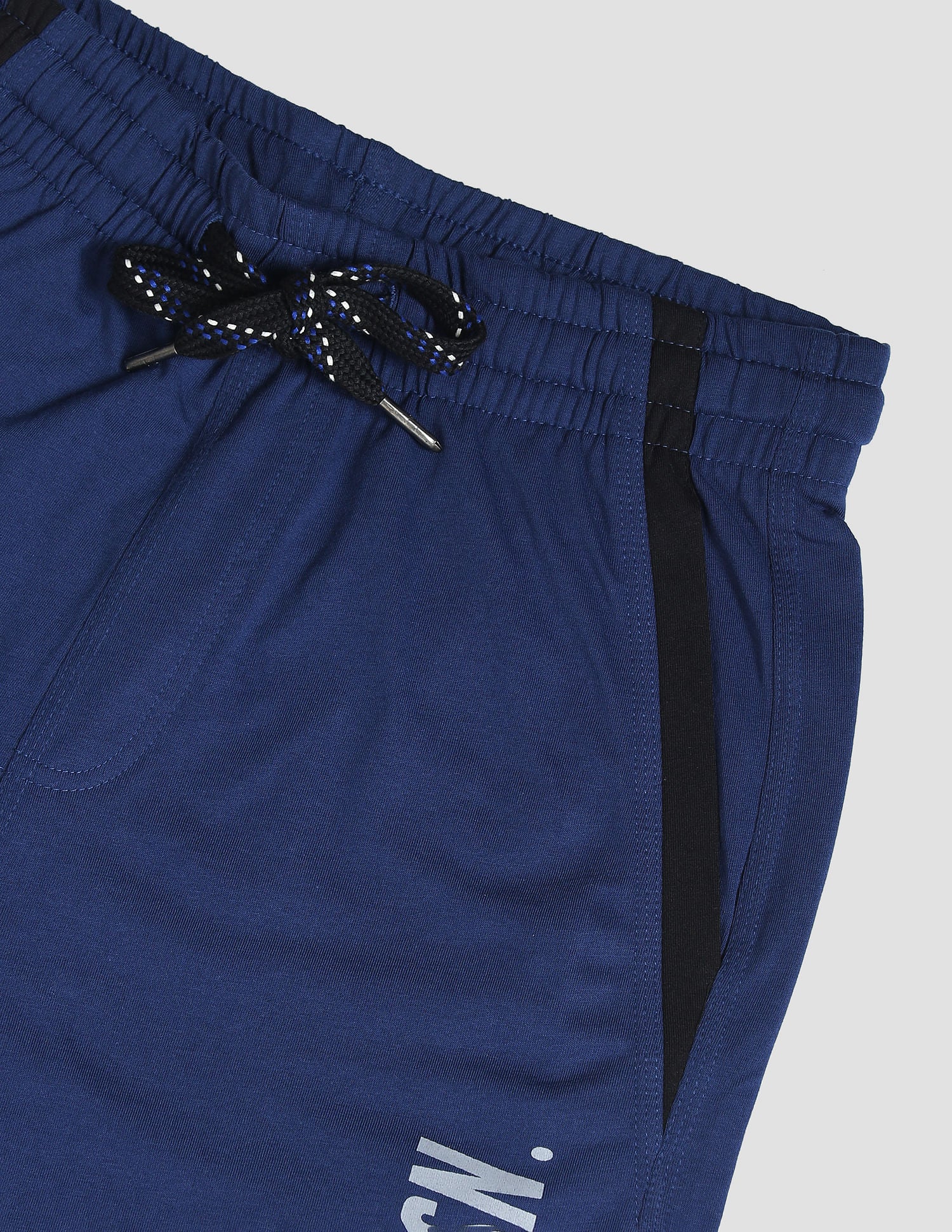 Comfort Fit Cotton Polyester I668 Shorts - Pack Of 1 Blue - U.S. POLO ASSN. | Large