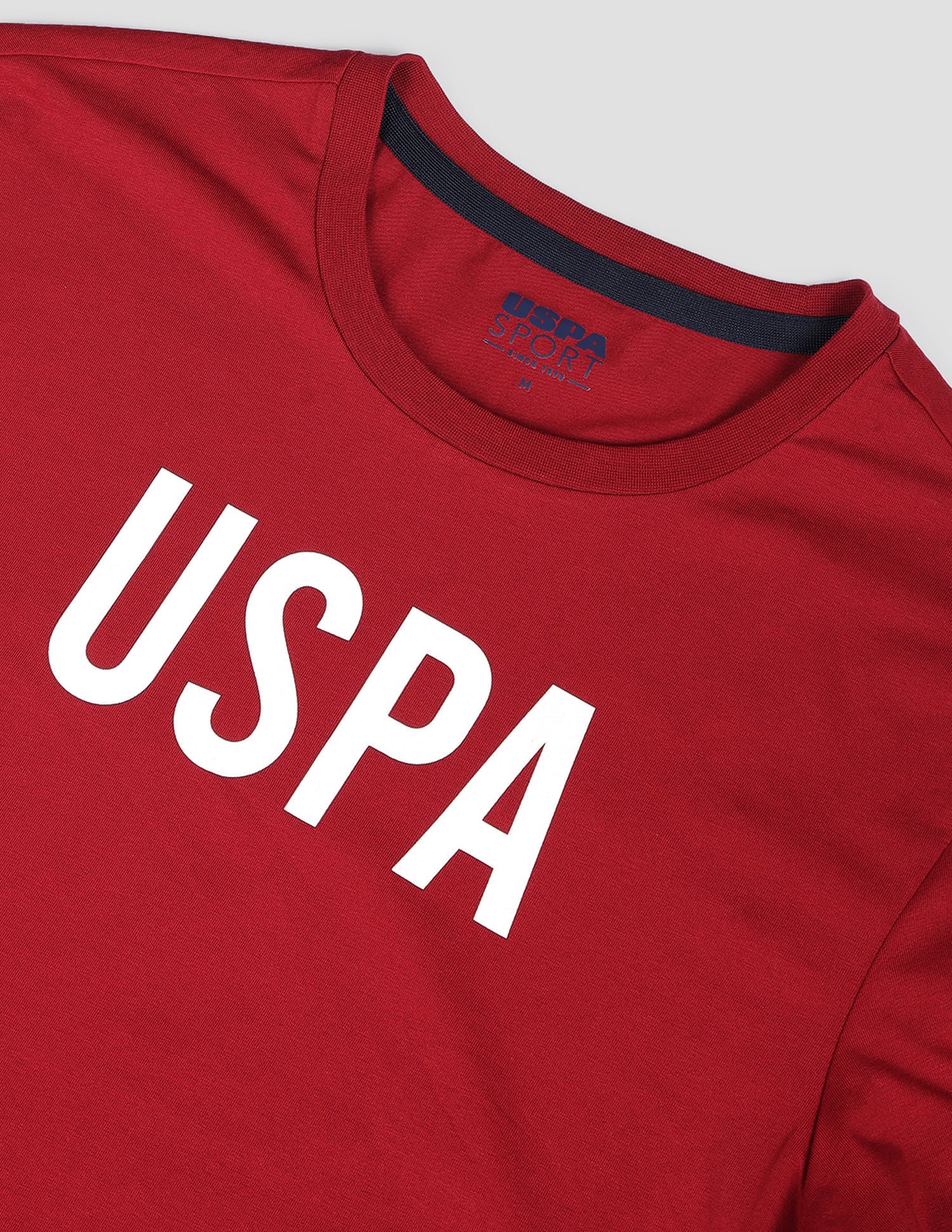 Durable Athletic T-Shirt Dark Red - U.S. POLO ASSN. | Large