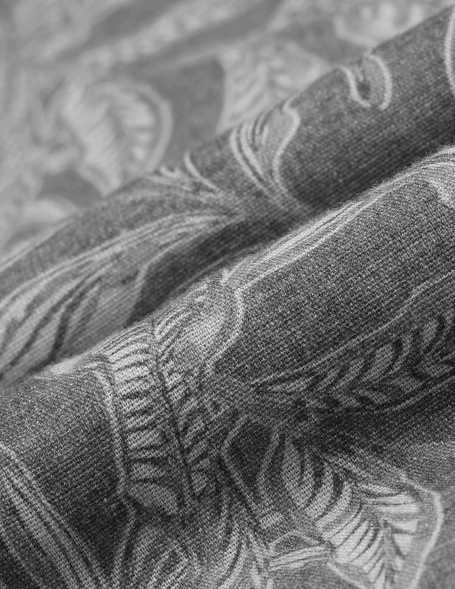 Tropical Printed Regular Fit Shirt Grey - U.S. POLO ASSN. | Large