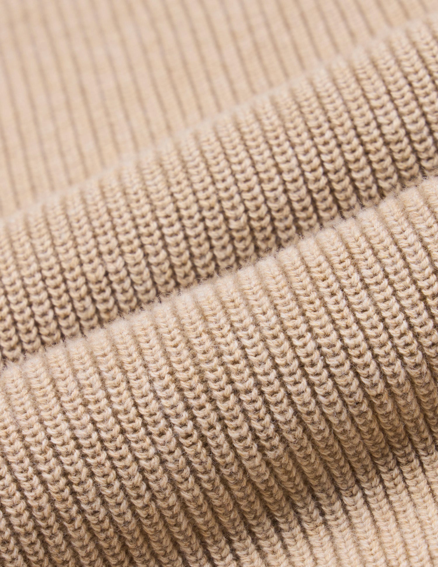 Solid Regular Fit Sweater Beige - U.S. Polo Assn. India | Large