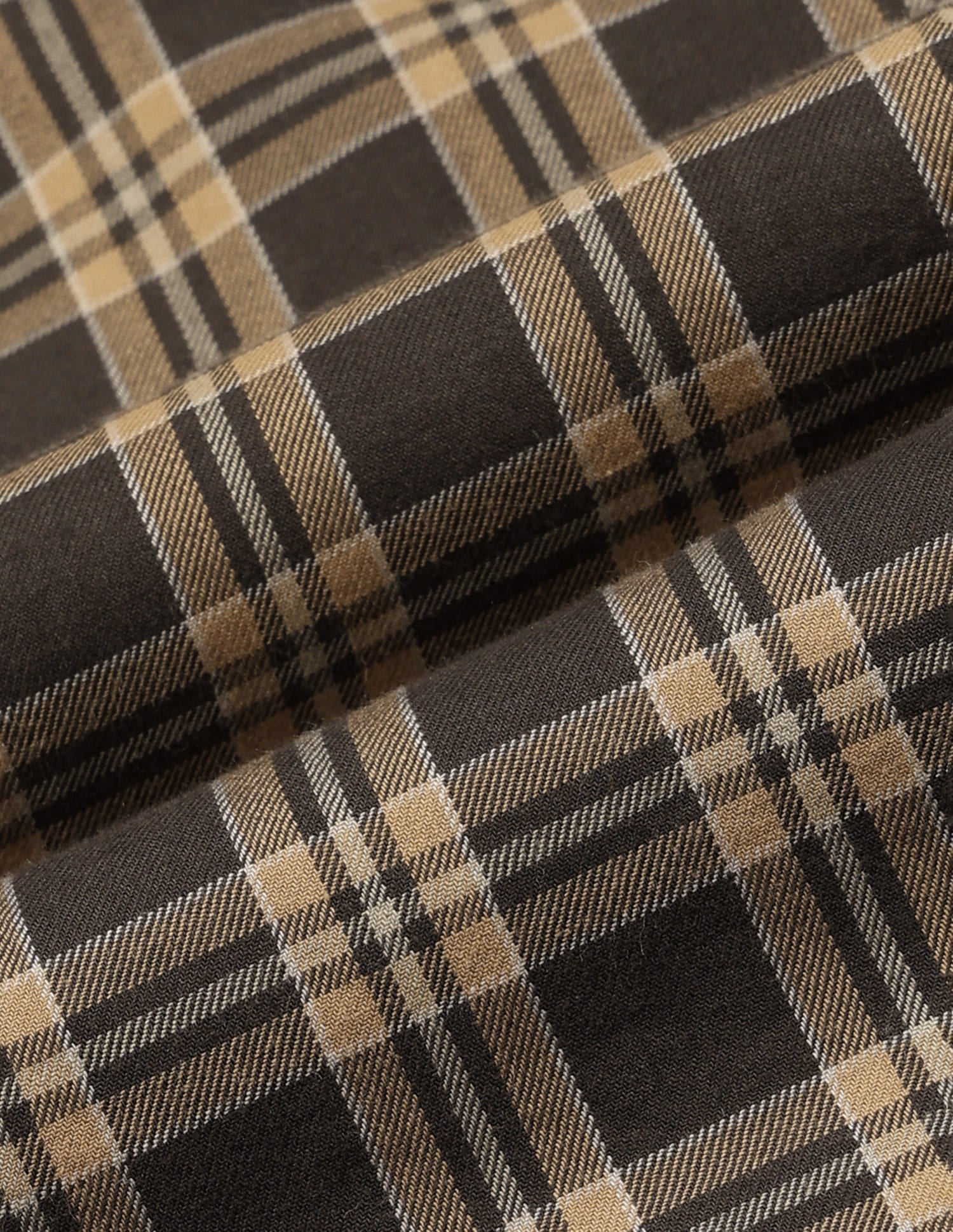 Twill Grid Tattersall Checked Shirt Brown - U.S. Polo Assn. India | Large
