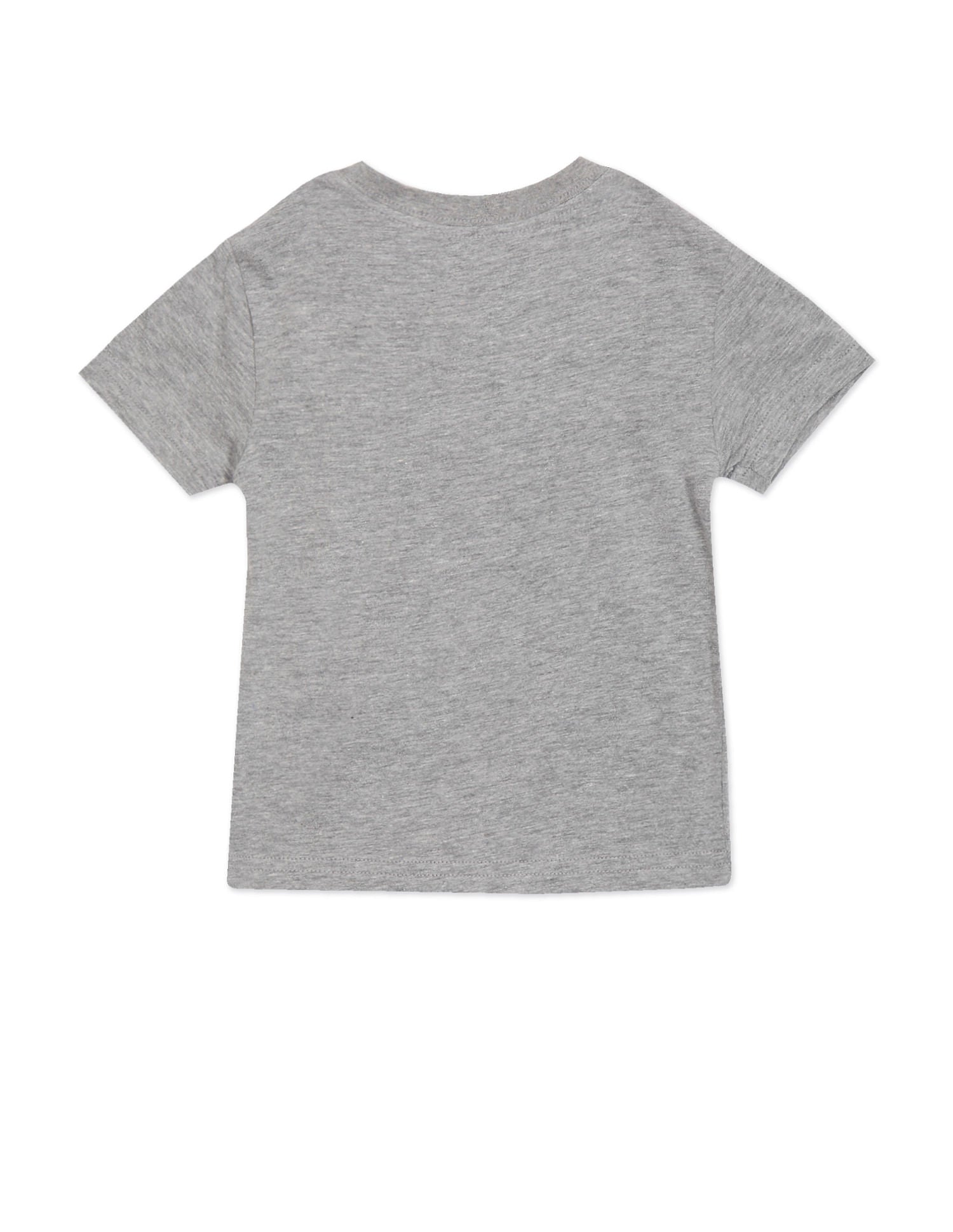 Crew Neck Brand Print T-Shirt Grey - U.S. POLO ASSN. | Large