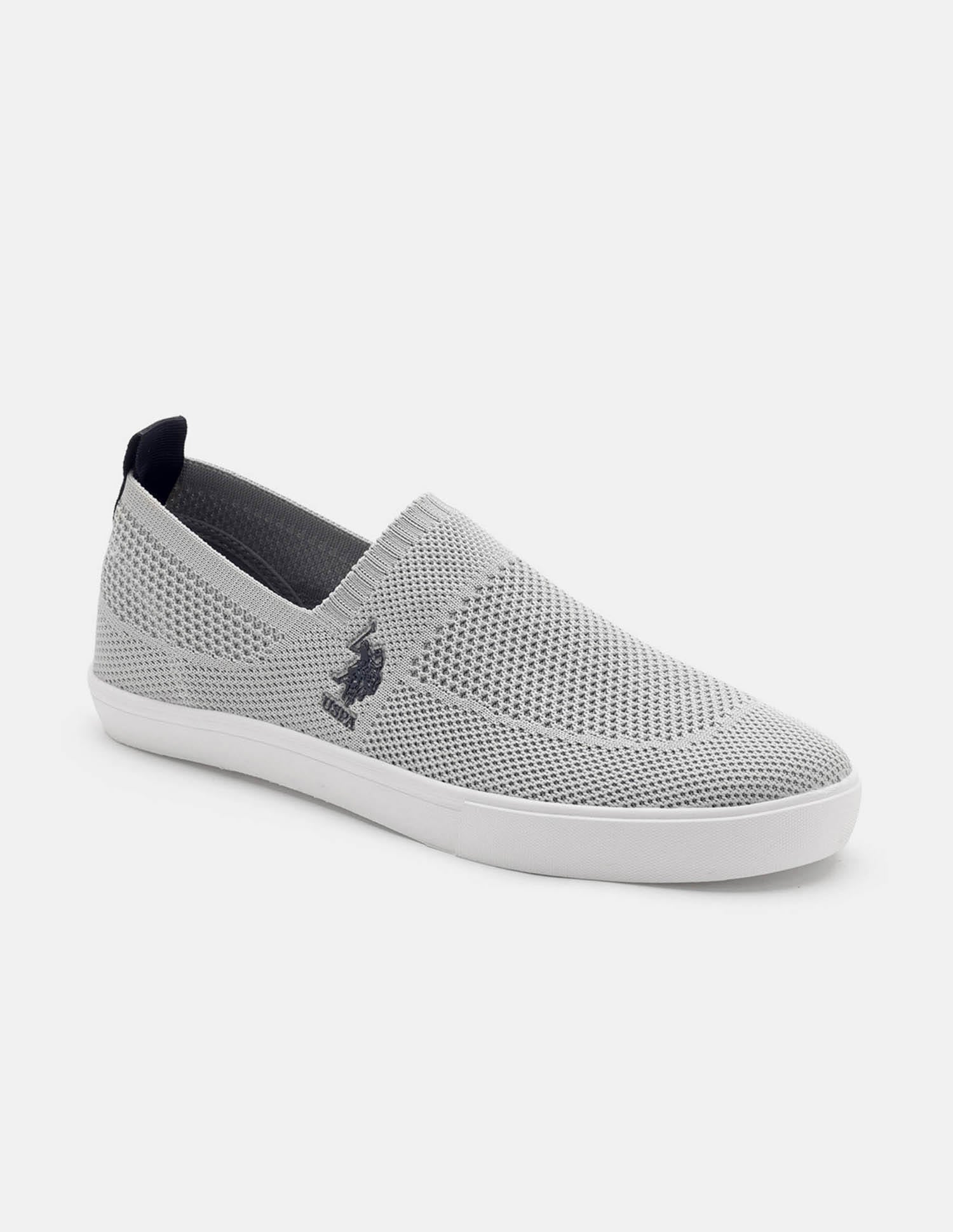 Men Octavia 3.0 Slip On Sneakers Grey - U.S. Polo Assn. India | Large