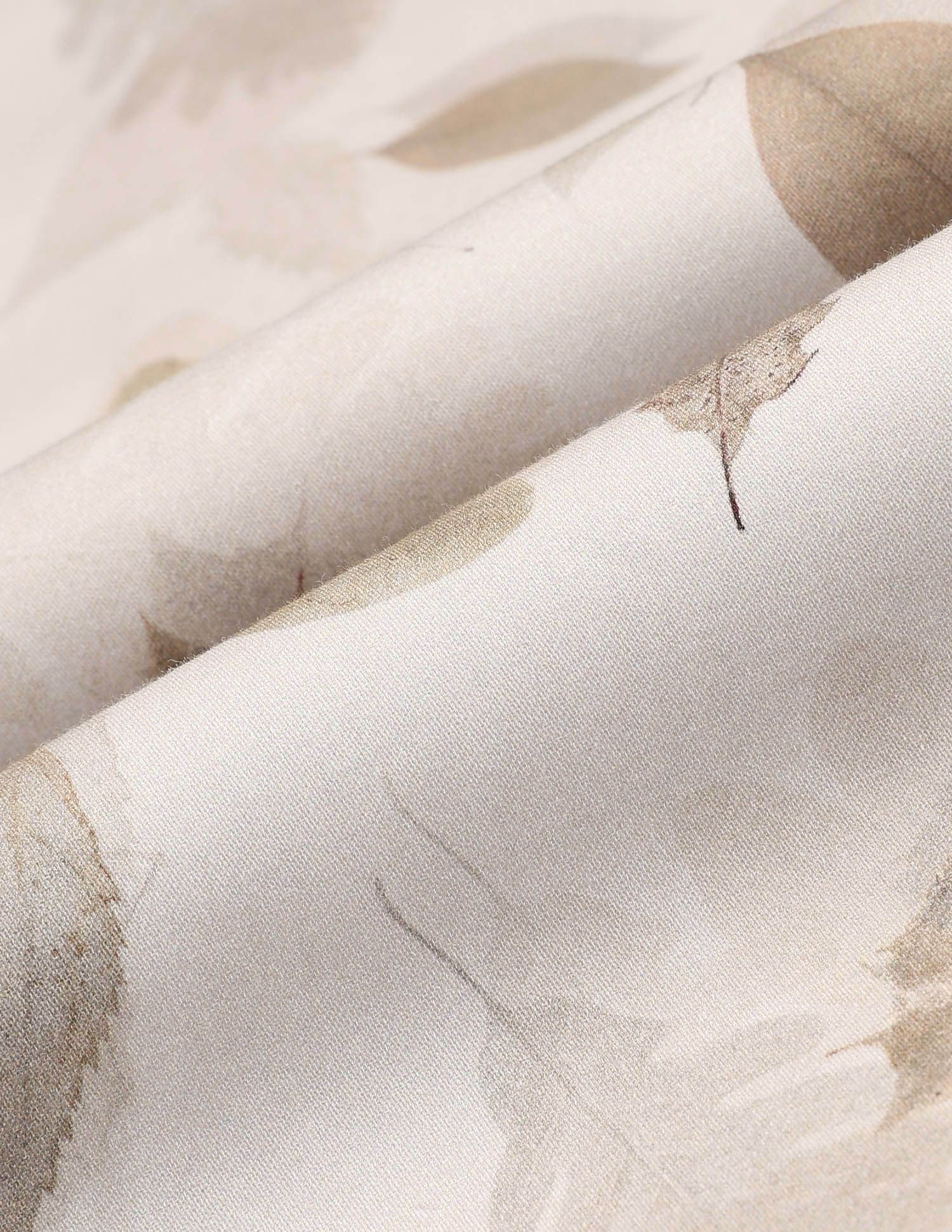 Tailored Fit Satin Shirt Beige - U.S. POLO ASSN. | Large