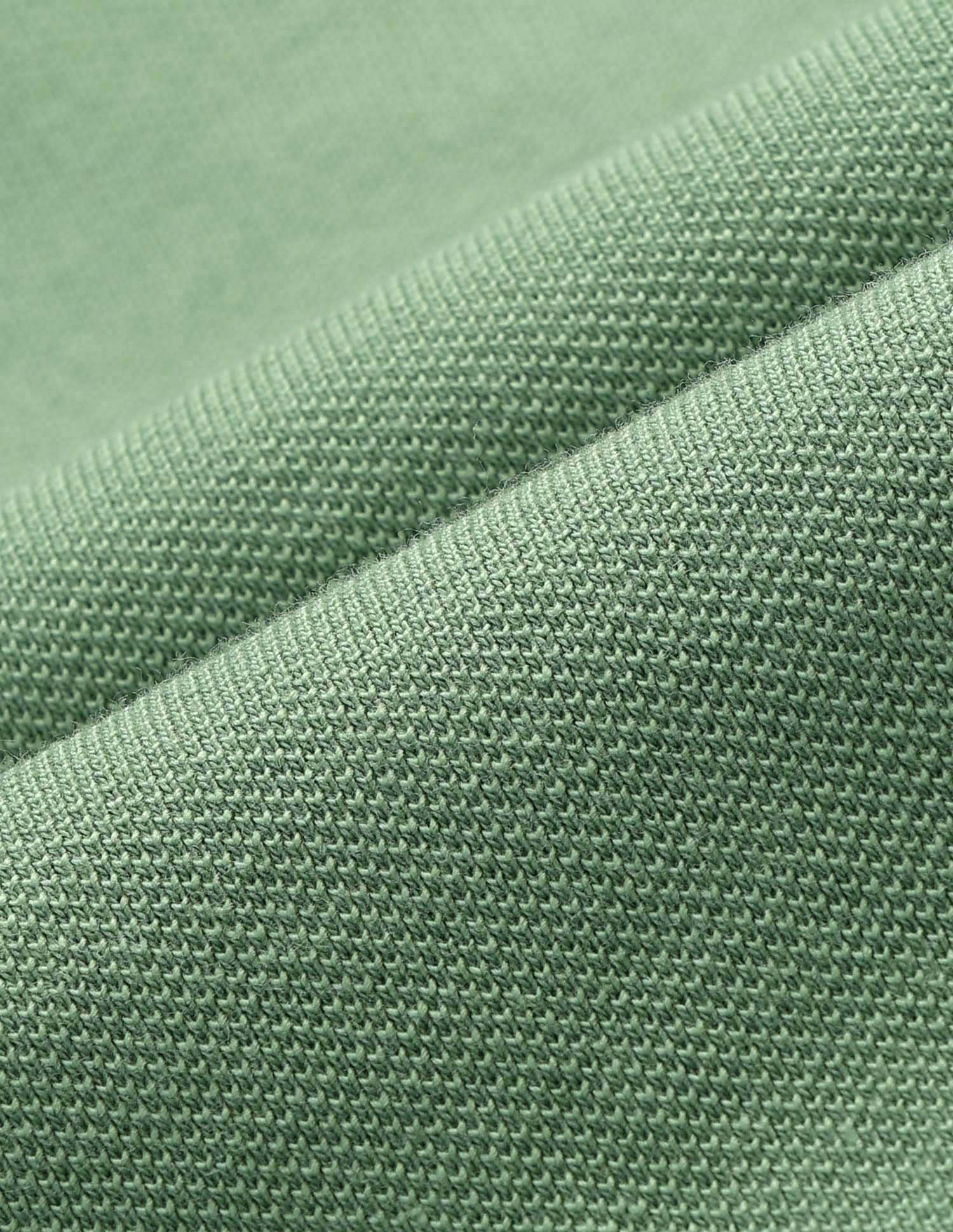 Pure Cotton Muscle Fit Polo Shirt Light Green - U.S. Polo Assn. India | Large