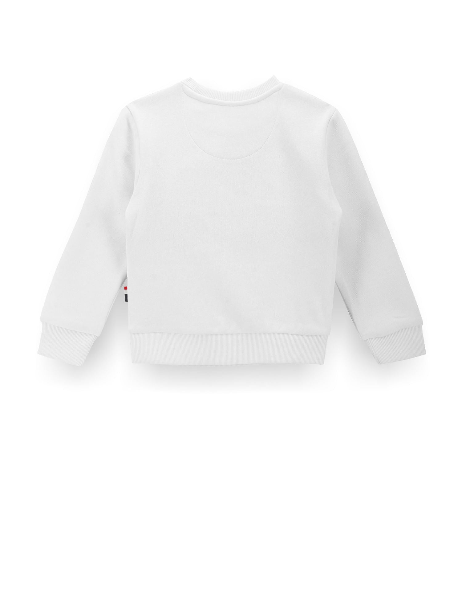 Boys Embossed Sweatshirt White - U.S. POLO ASSN. | Large