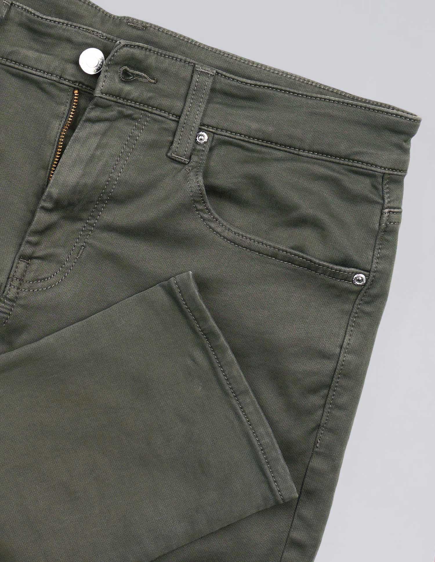 Brandon Slim Tapered Fit Green Jeans Dark Green - U.S. Polo Assn. India | Large