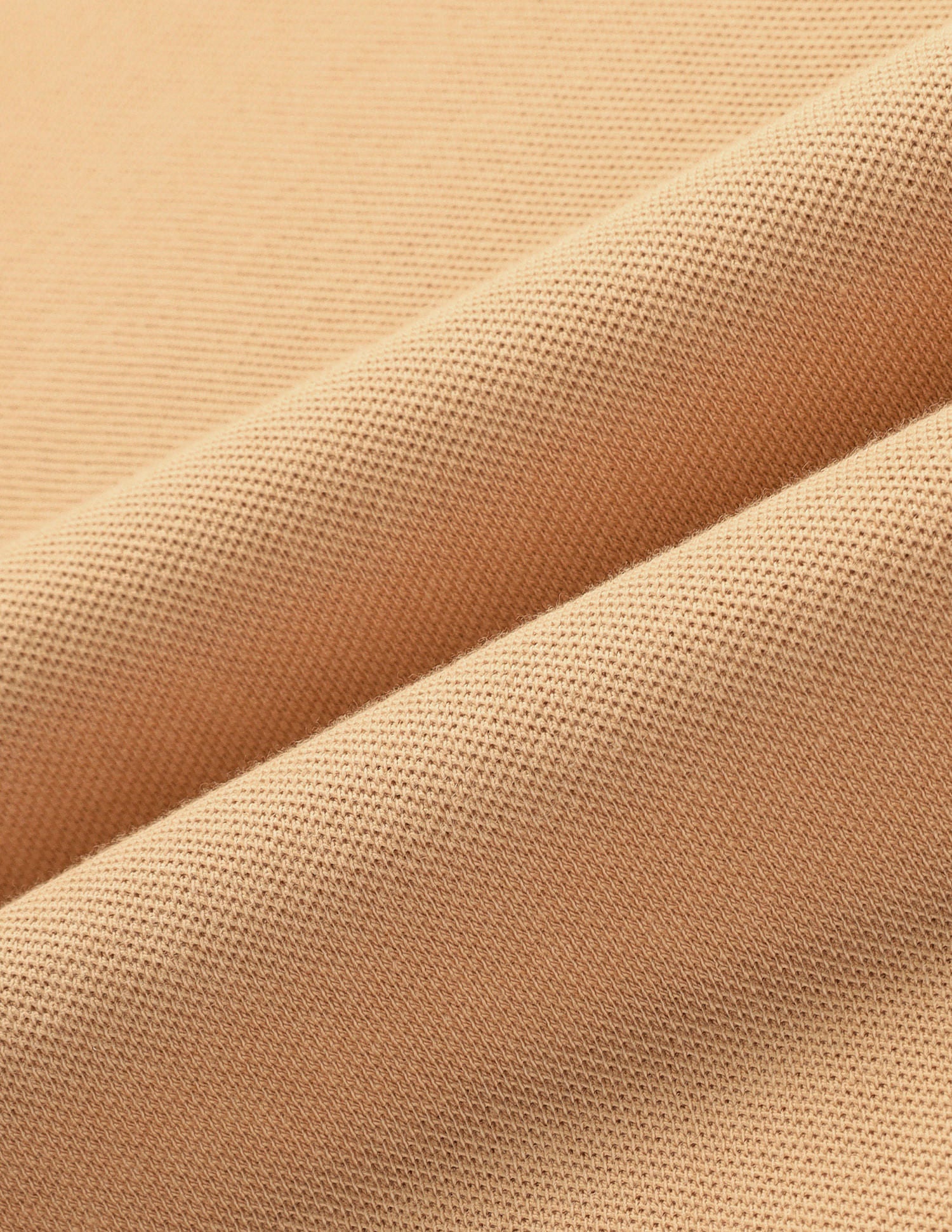 Tipped Slim Cotton Polo Shirt Beige - U.S. Polo Assn. India | Large