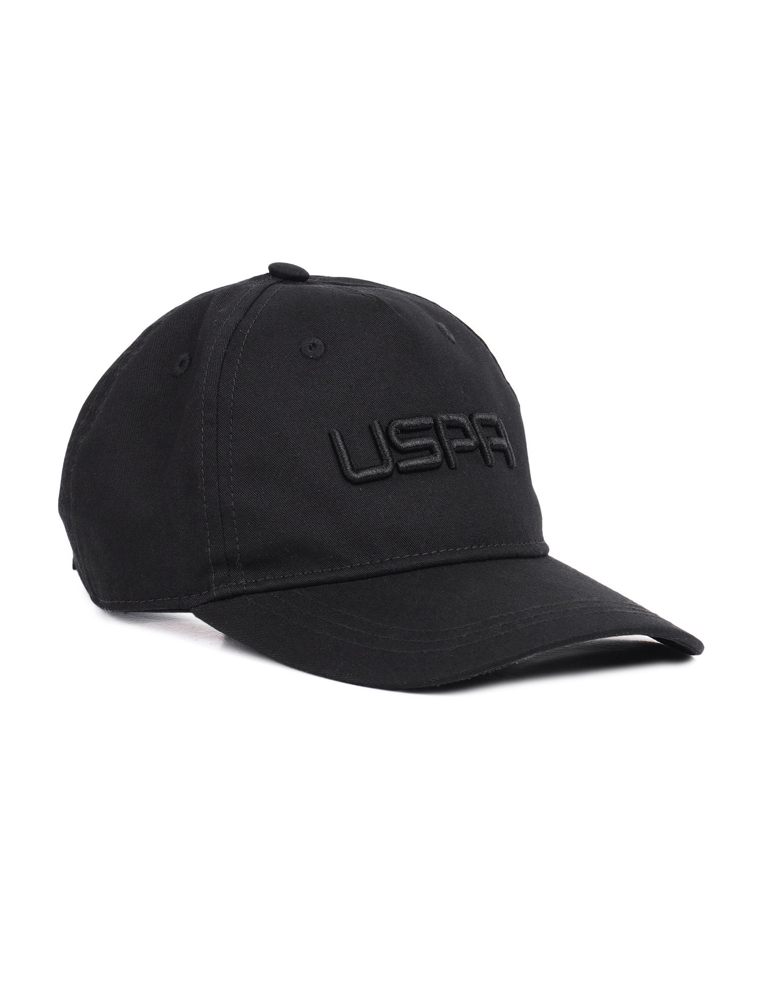 Boys Brand Embroidered Twill Cap Black - U.S. Polo Assn. India | Large