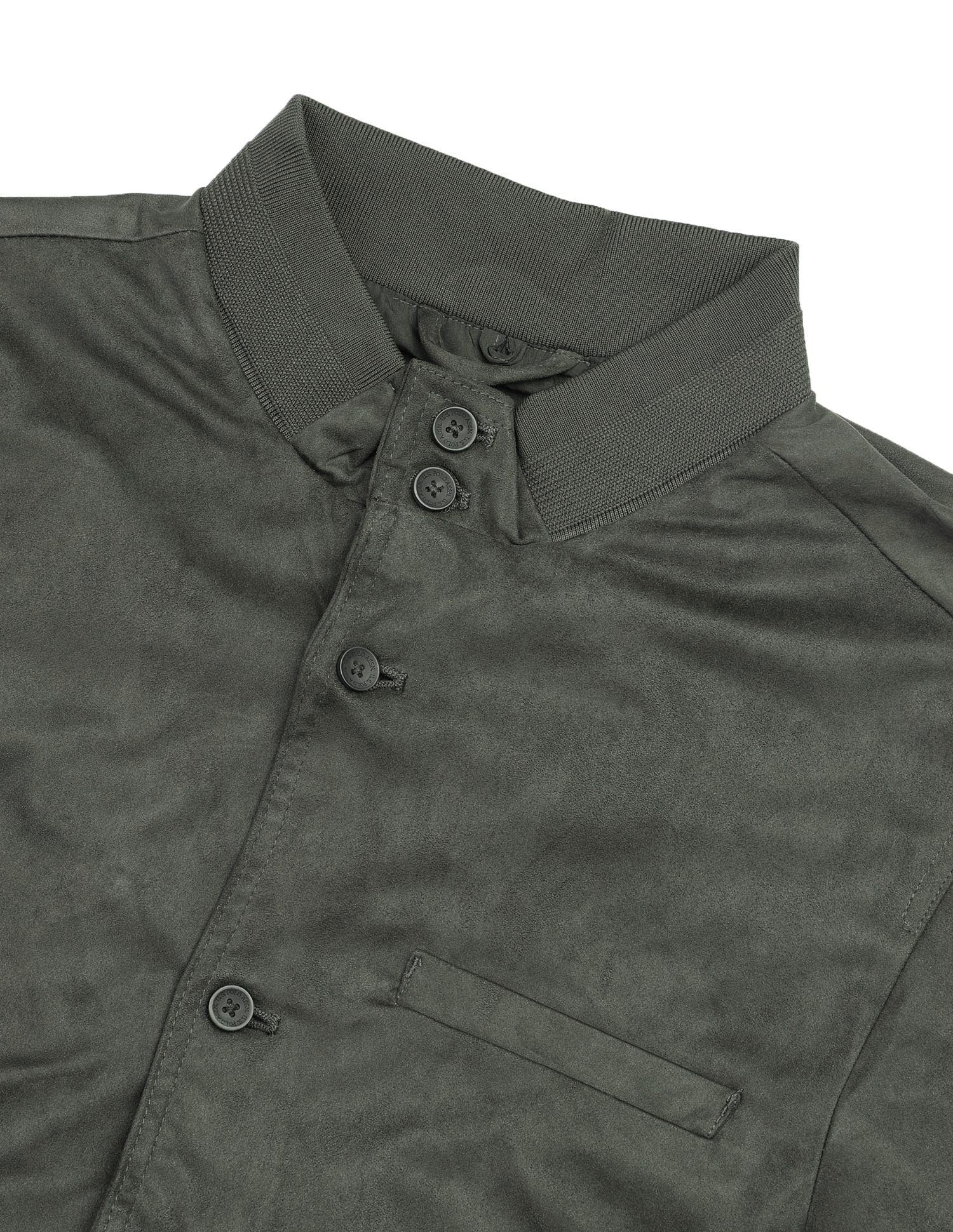 Solid Equestrian Aisle Theater Jacket Olive - U.S. Polo Assn. India | Large