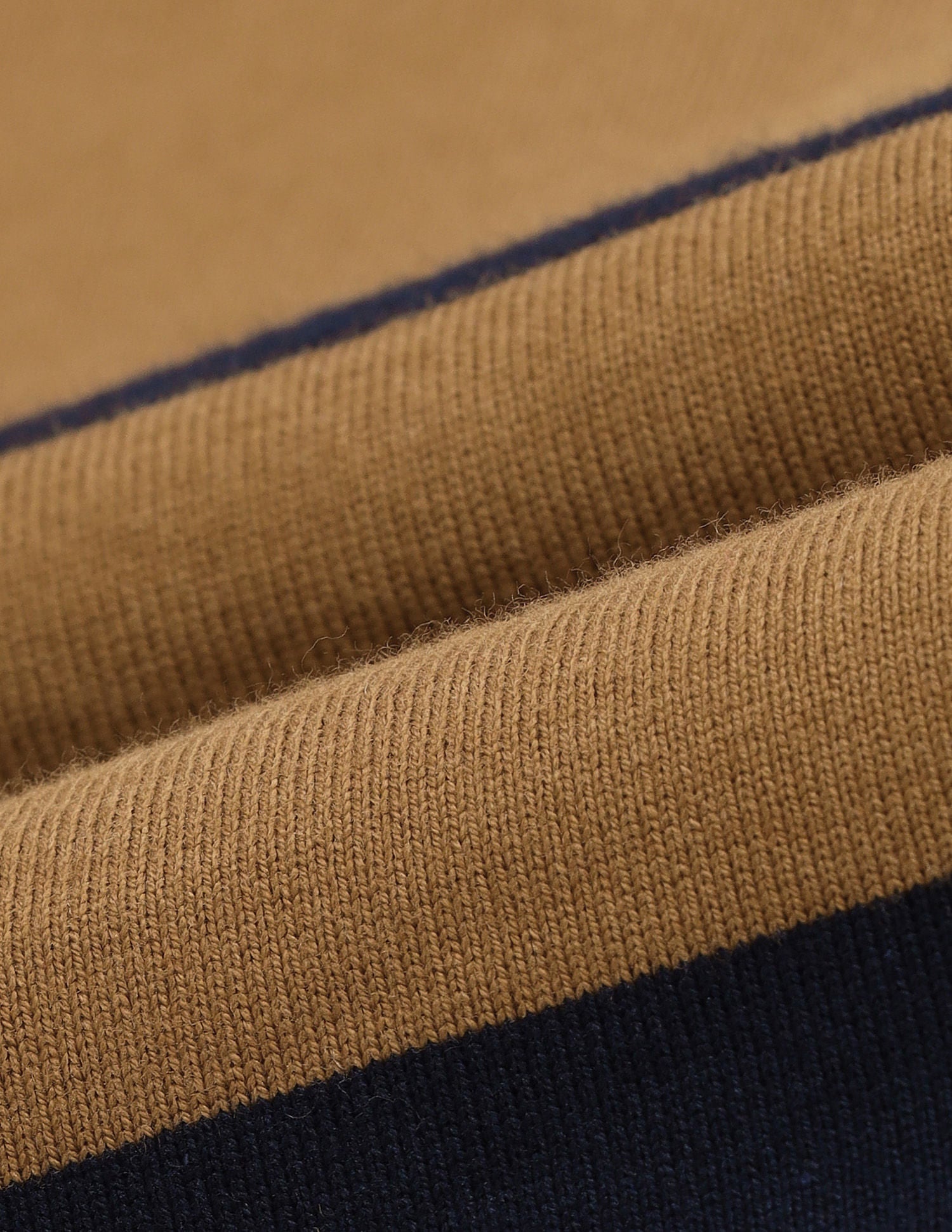 Horizontal Striped Slim Fit Polo Shirt Mustard - U.S. POLO ASSN. | Large