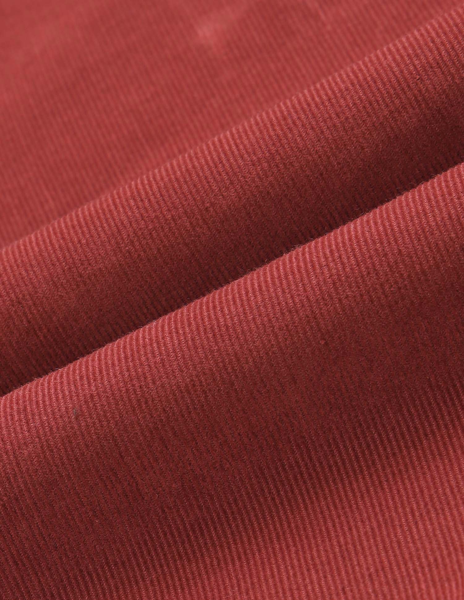 Corduroy Tailored Fit Shirt Rust - U.S. POLO ASSN. | Large