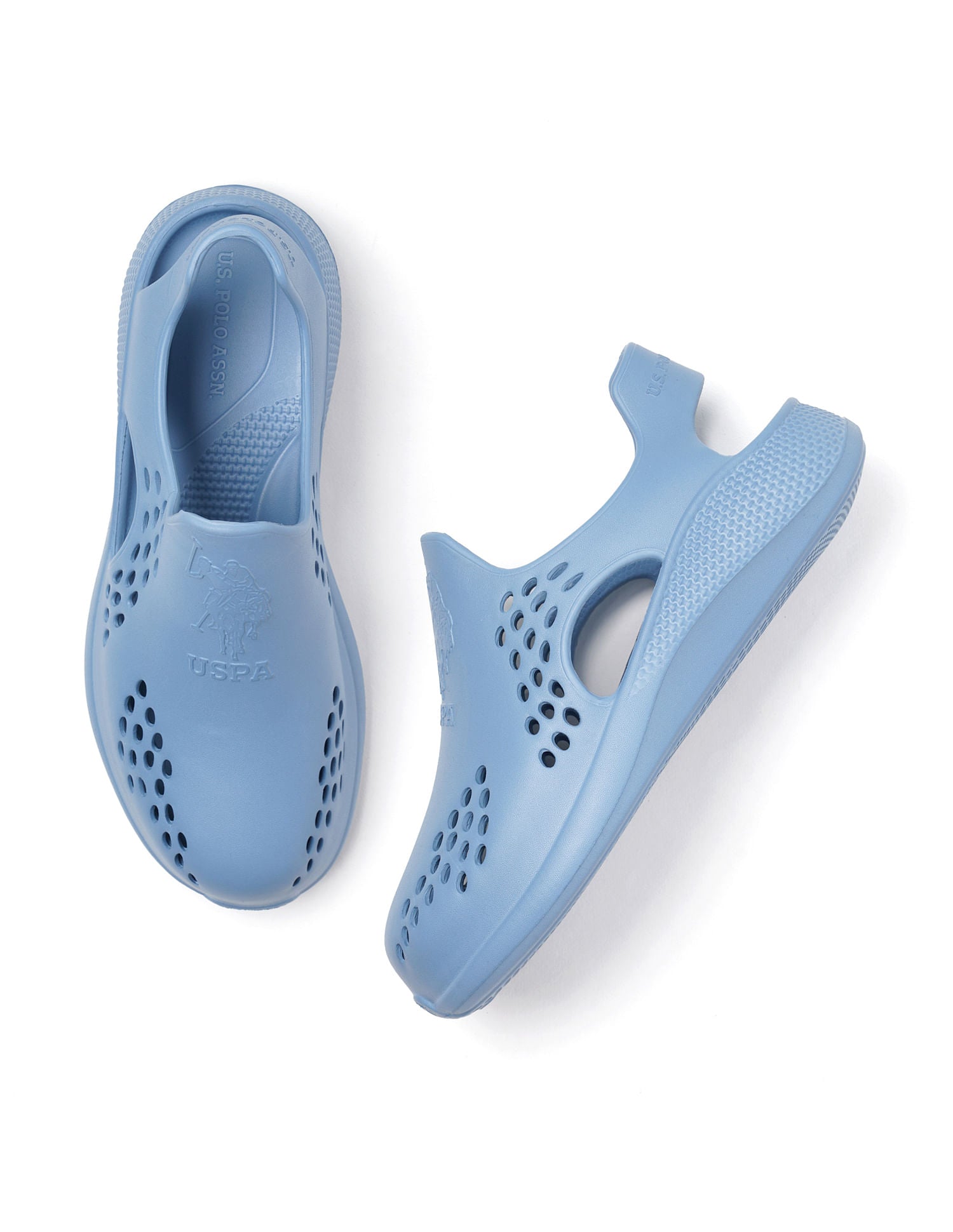 Men Noan Blue Foam Walk Clogs Blue - U.S. POLO ASSN. | Large