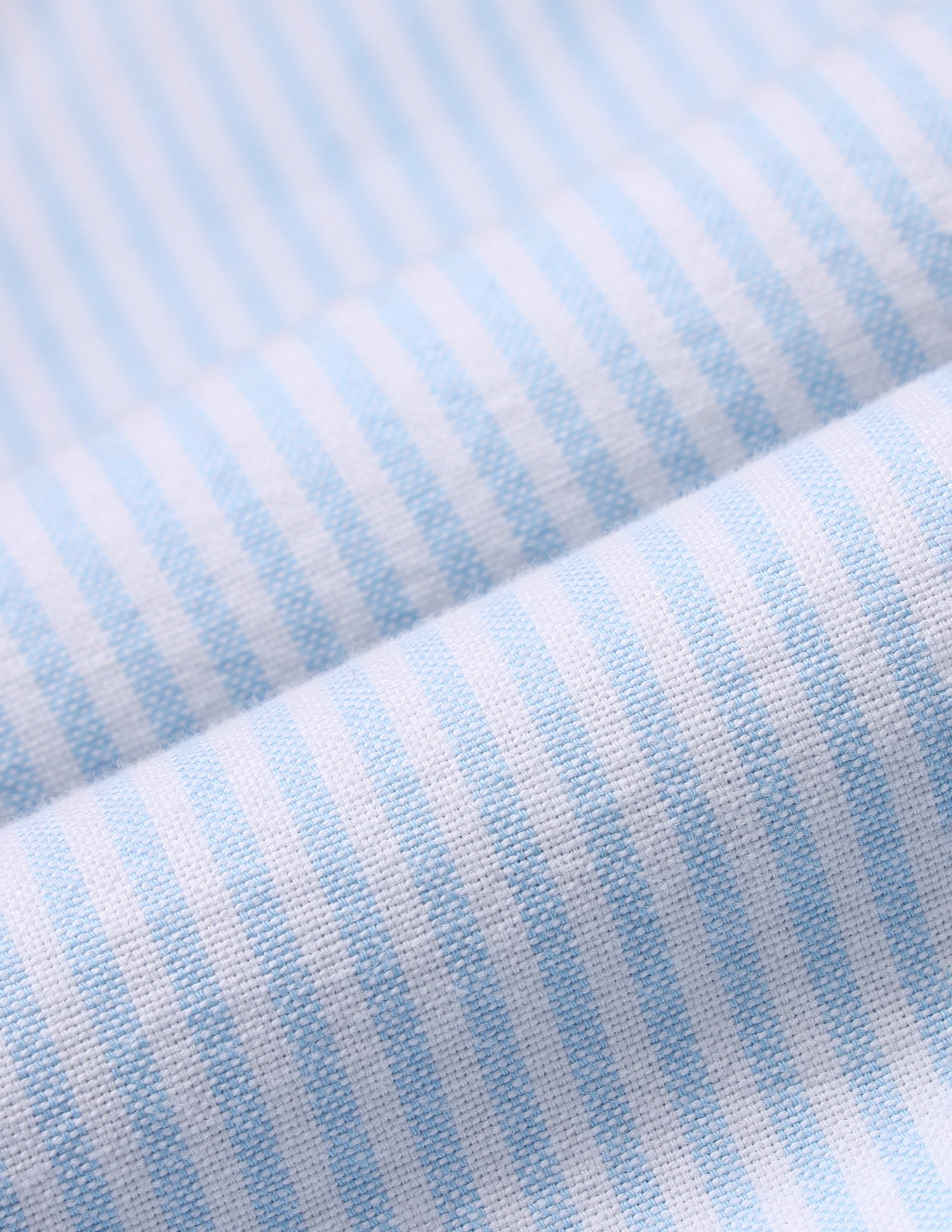 Vertical Striped Oxford Shirt Light Blue - U.S. Polo Assn. India | Large