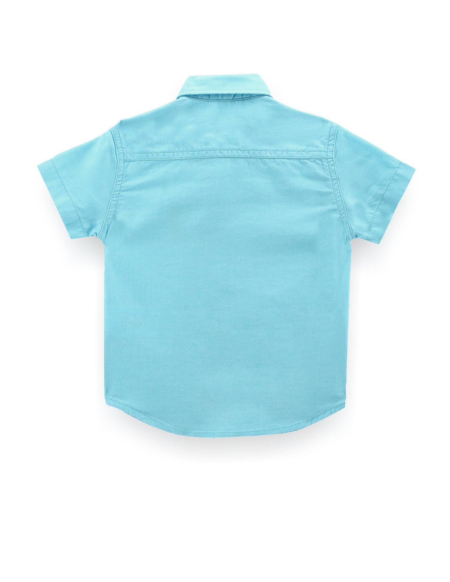 Boys Embroidered Logo Twill Shirt Light Blue - U.S. POLO ASSN. | Large