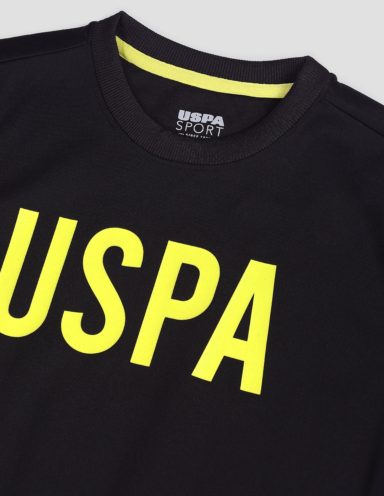 Durable Athletic Pullover Black - U.S. POLO ASSN. | Large