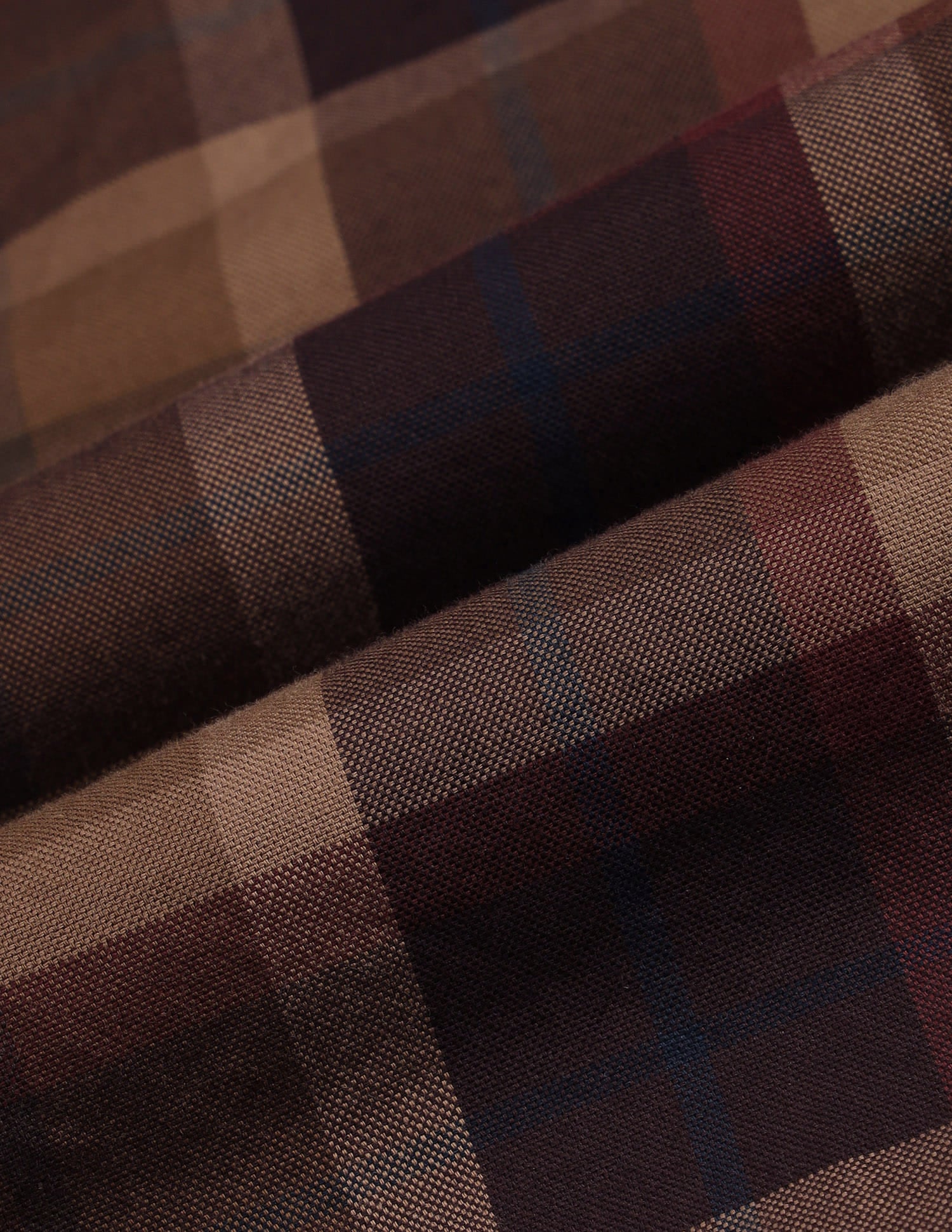 Tartan Checked Regular Fit Shirt Brown - U.S. Polo Assn. India | Large