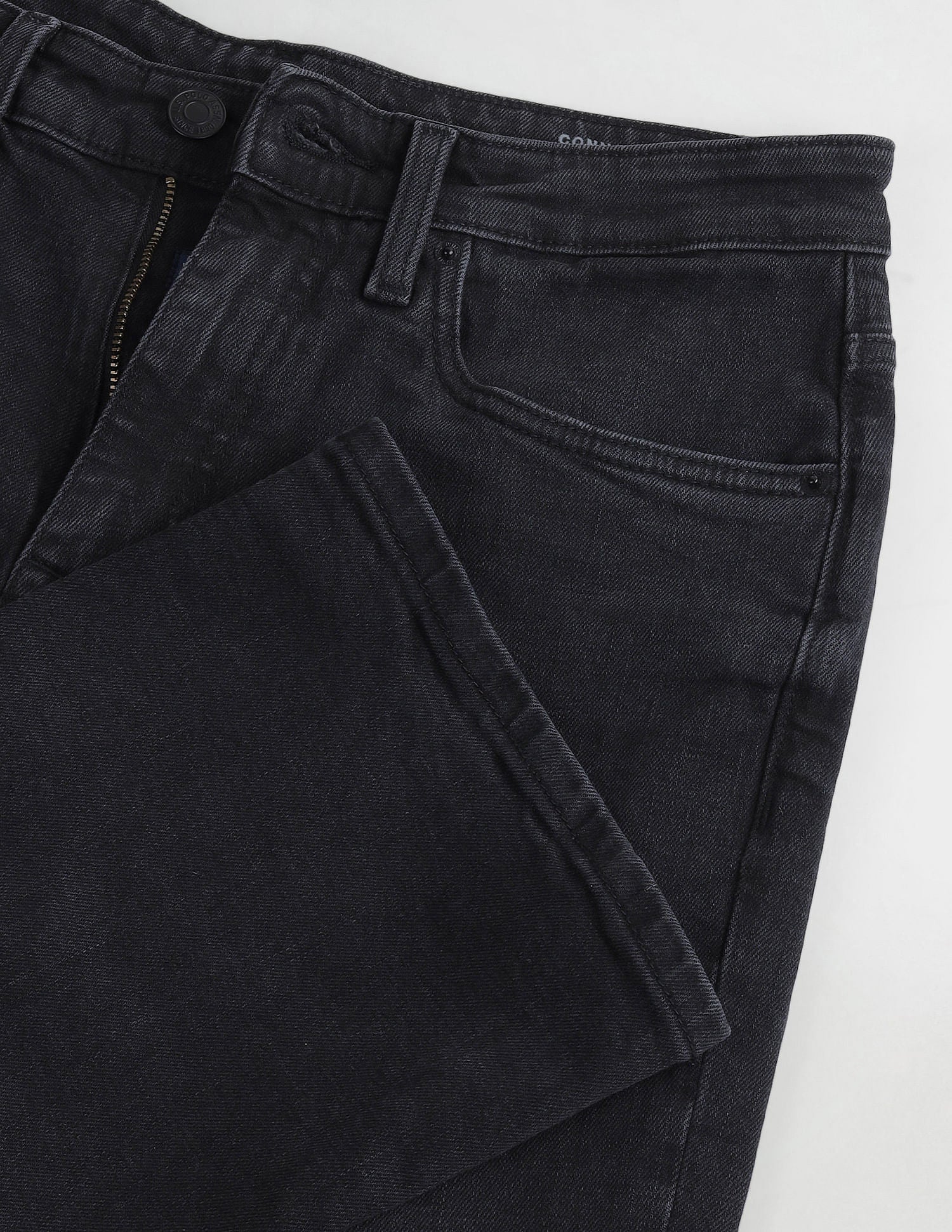 Connor Bootcut Fit Black Jeans Black - U.S. Polo Assn. India | Large