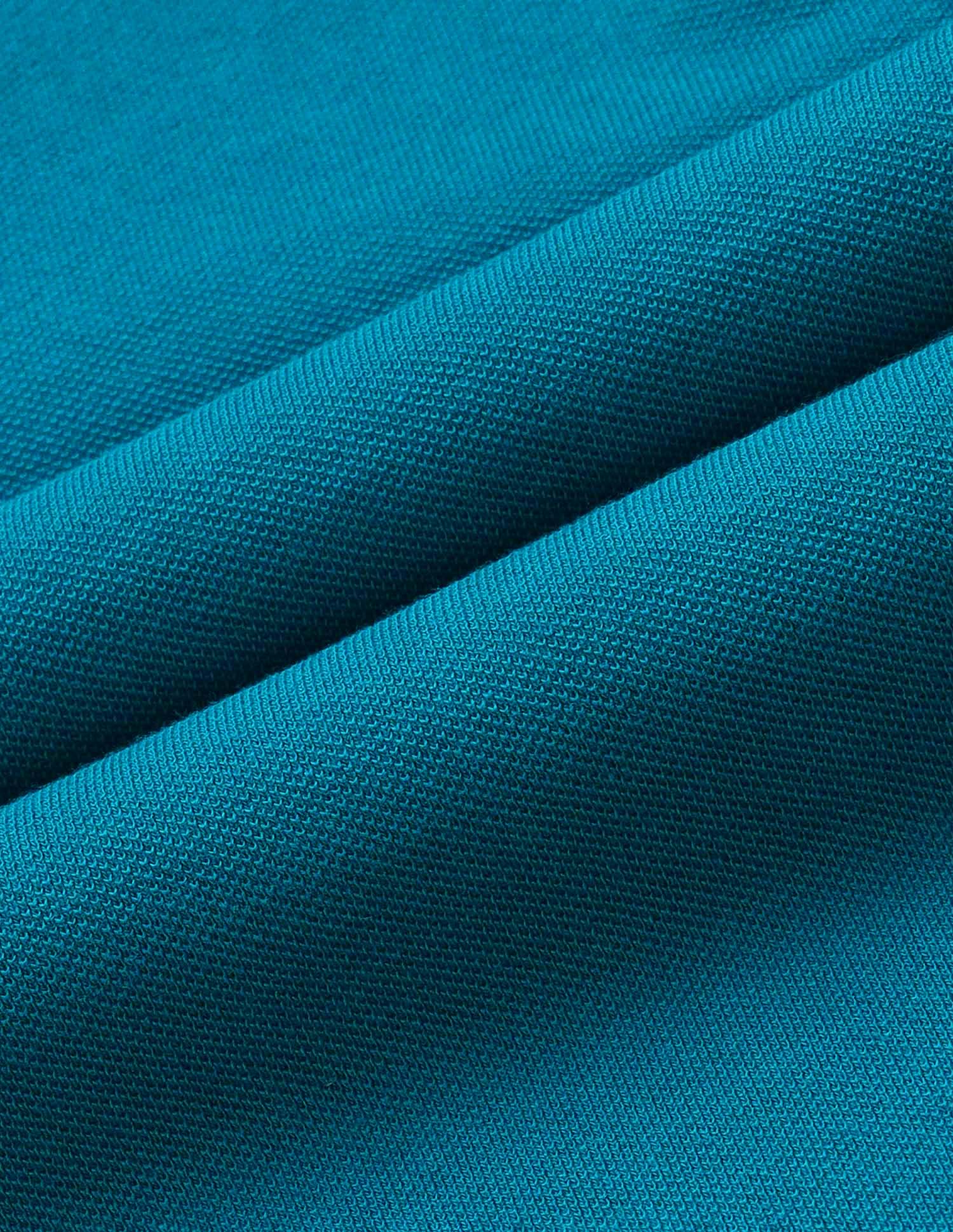 Boys Cotton Pique Polo Shirt Teal - U.S. POLO ASSN. | Large