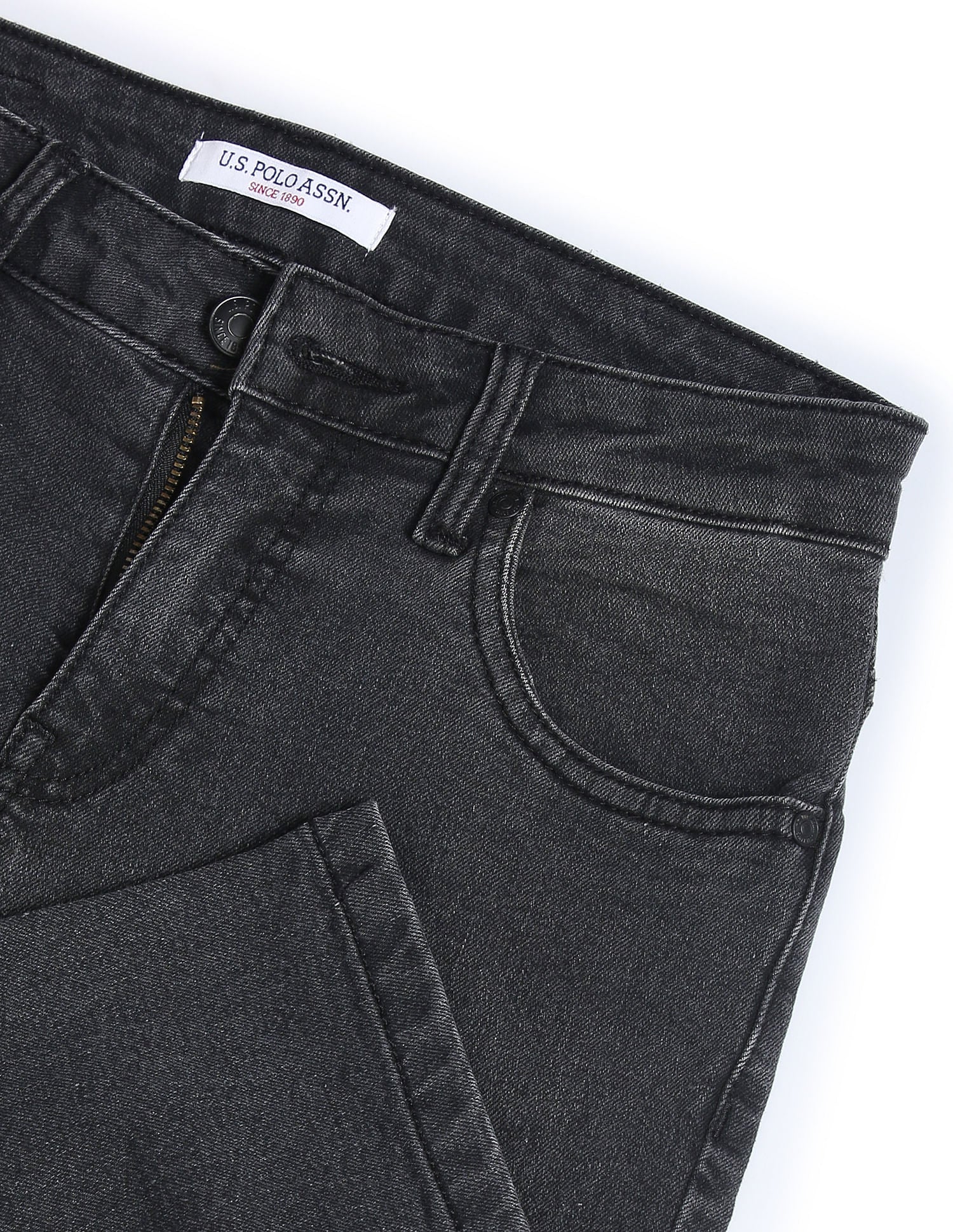 Mid Rise Bootcut Jeans Black - U.S. POLO ASSN. | Large