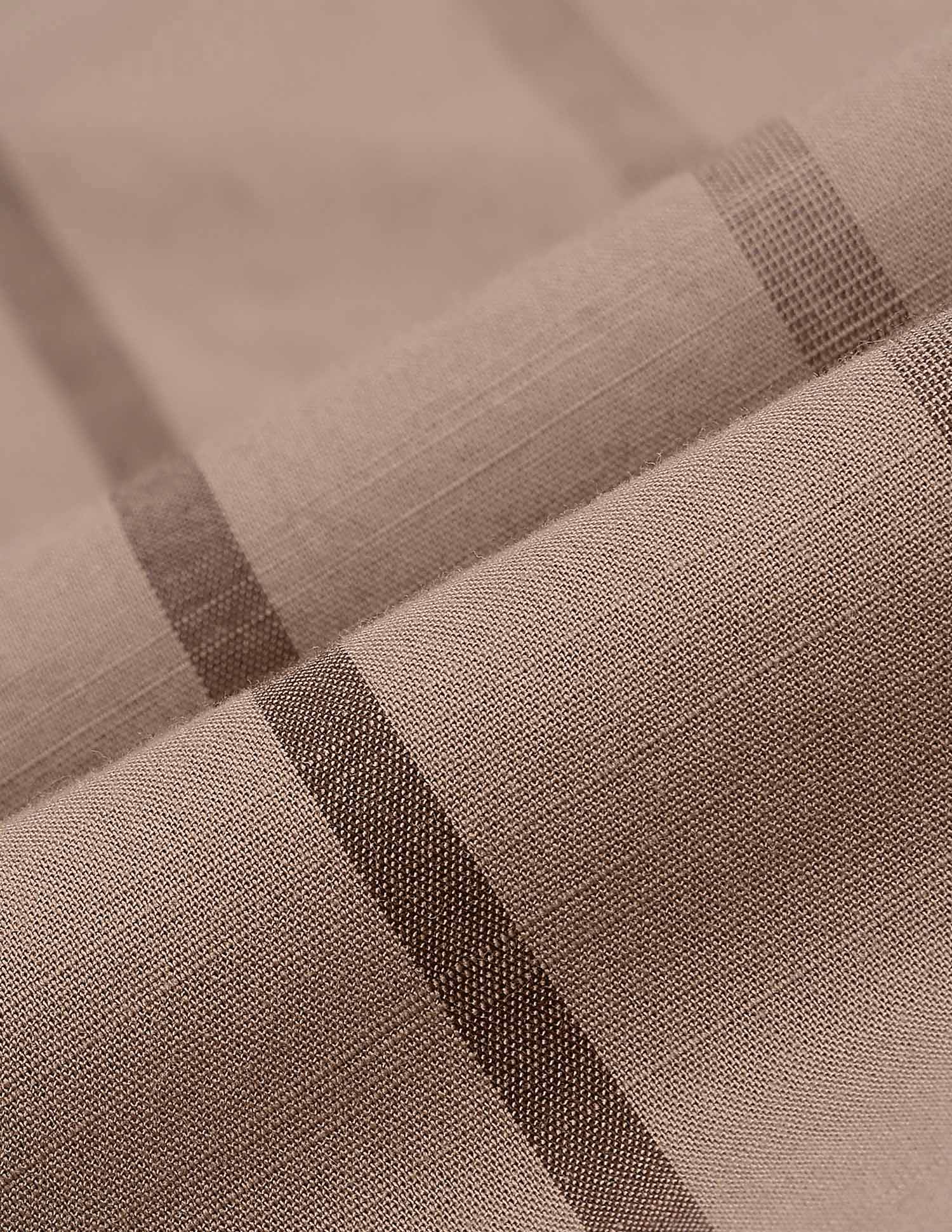 Vertical Striped Pure Cotton Shirt Copper - U.S. Polo Assn. India | Large