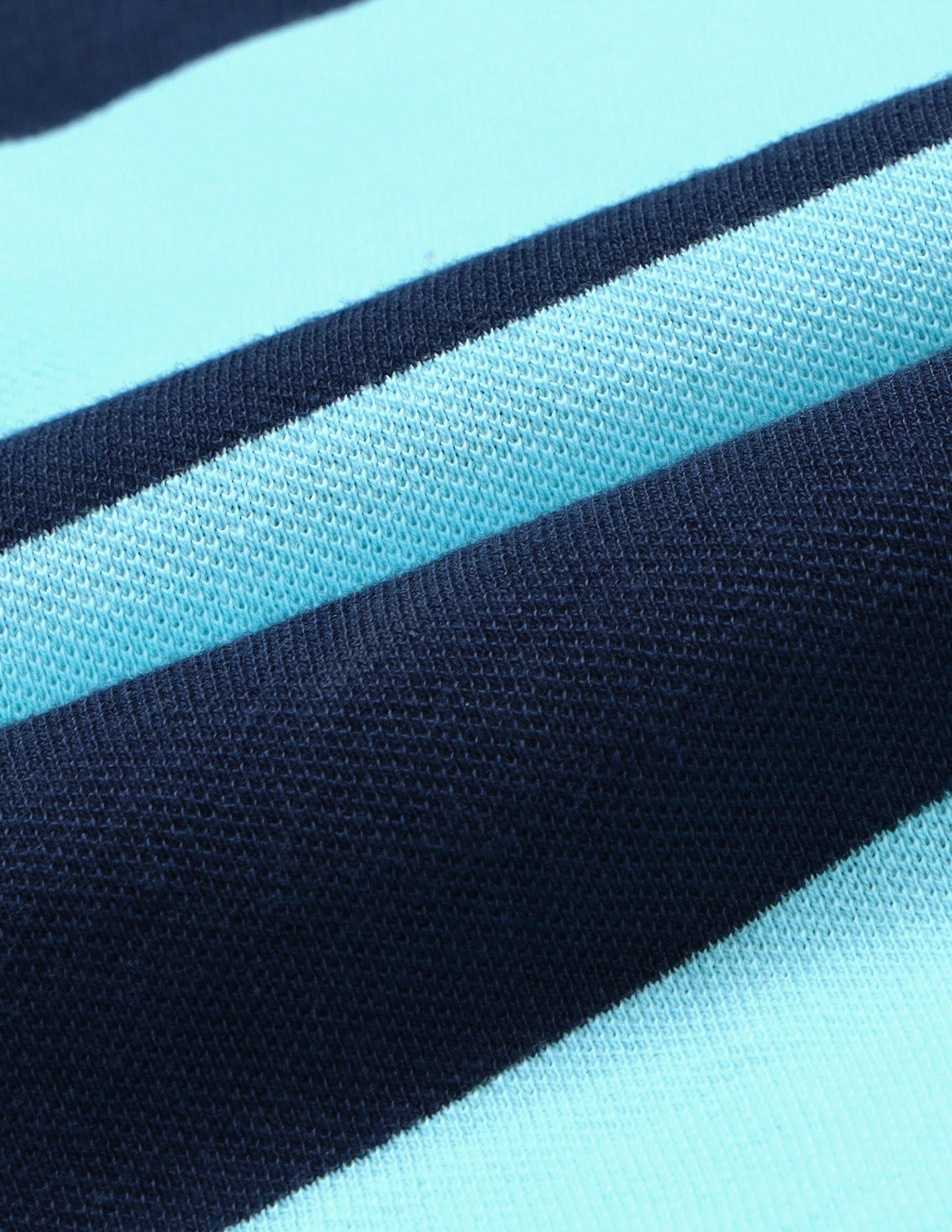 Boys Horizontal Striped Regular Fit Polo Shirts Light Blue - U.S. POLO ASSN. | Large