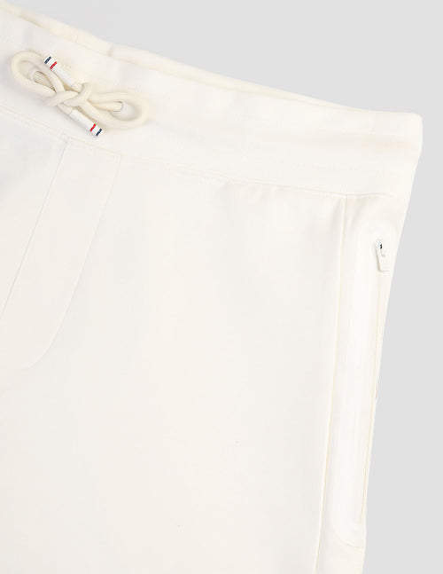 Solid Zipper Pocket Active Shorts