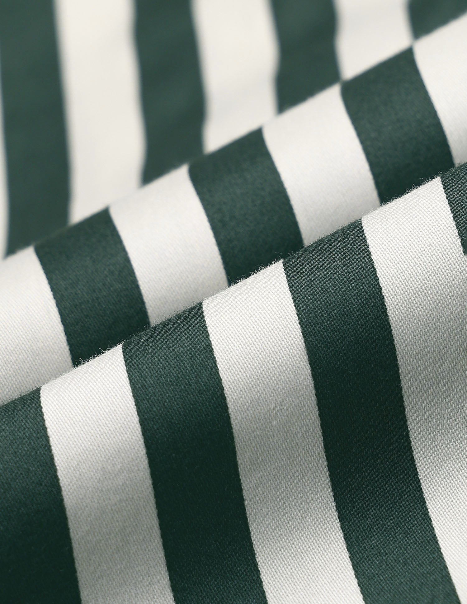 Satin Vertical Striped Shirt Green - U.S. POLO ASSN. | Large