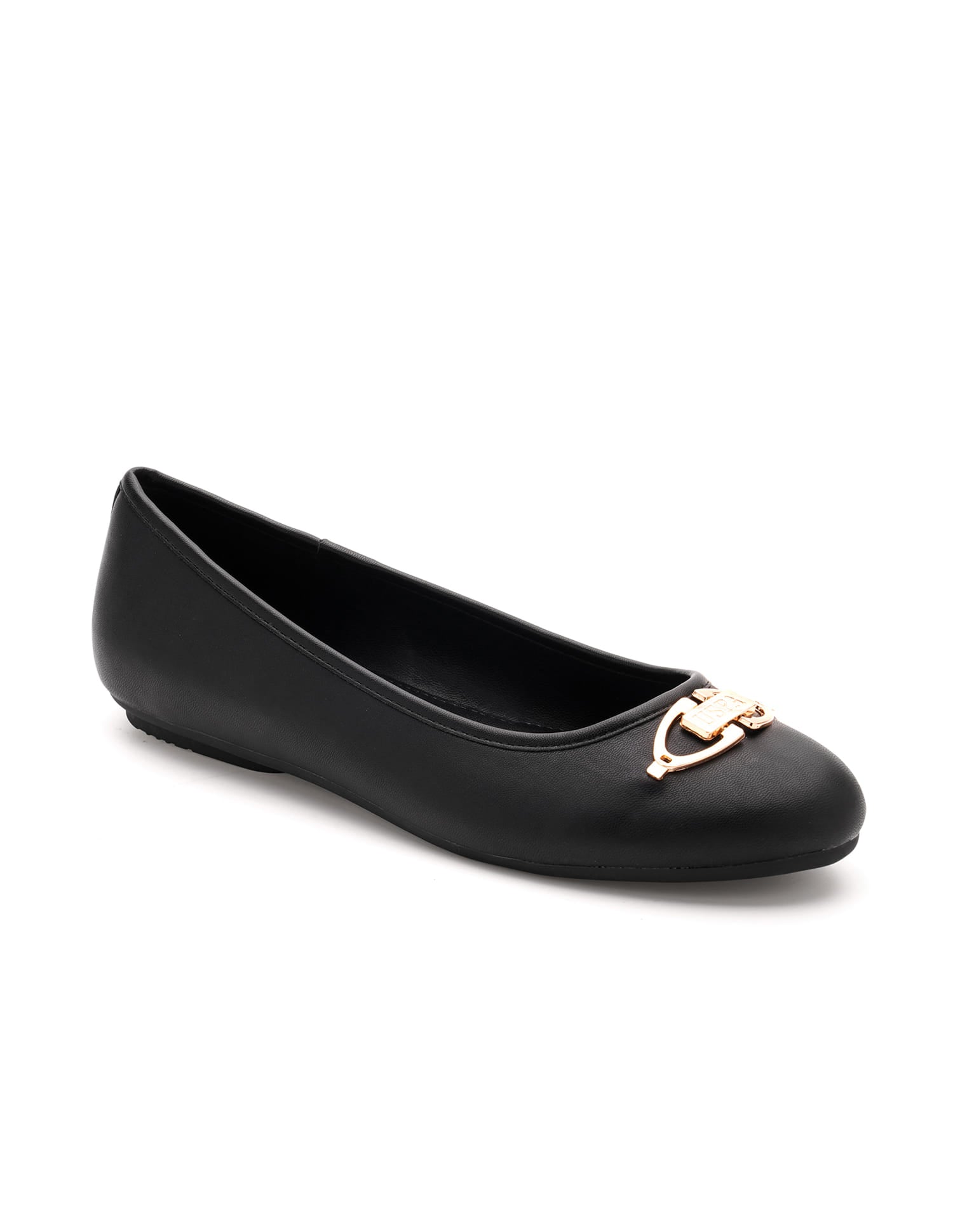 Gloria Black Ballerinas