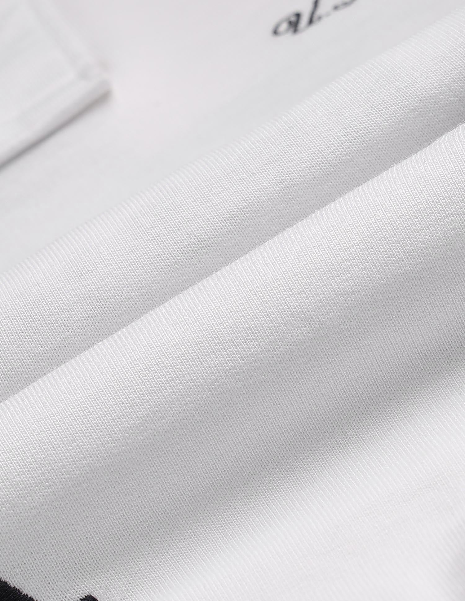 Boys Graphic Brand Embroidered Regular Fit Polo Shirt White - U.S. POLO ASSN. | Large