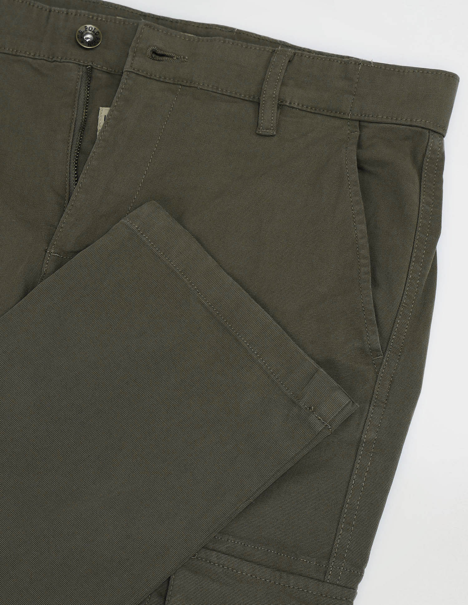 Straight Fit Cargo Trousers Green - U.S. POLO ASSN. | Large