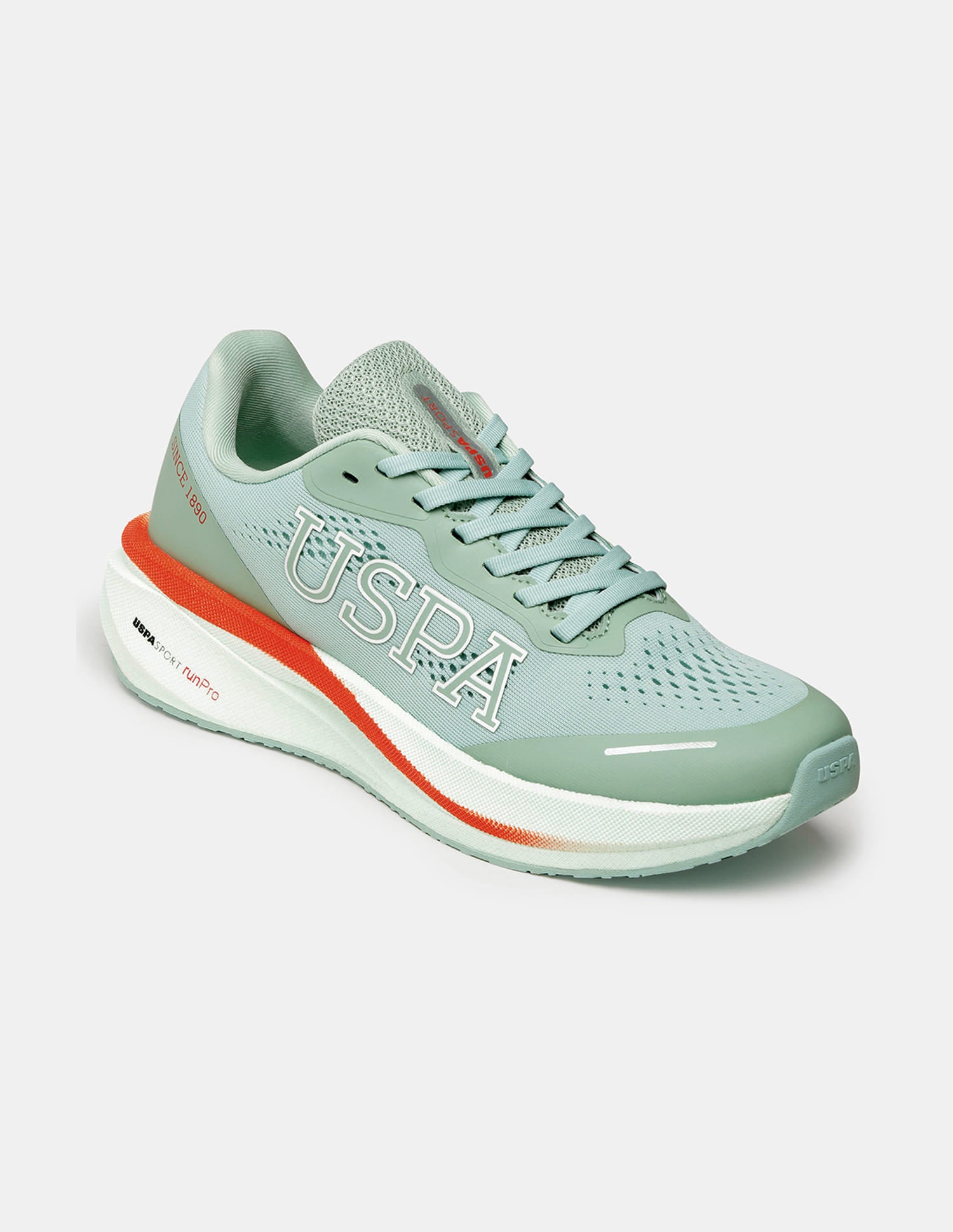 Men Rainer USPA Sport Runpro Running Shoes Light Green - U.S. Polo Assn. India | Large