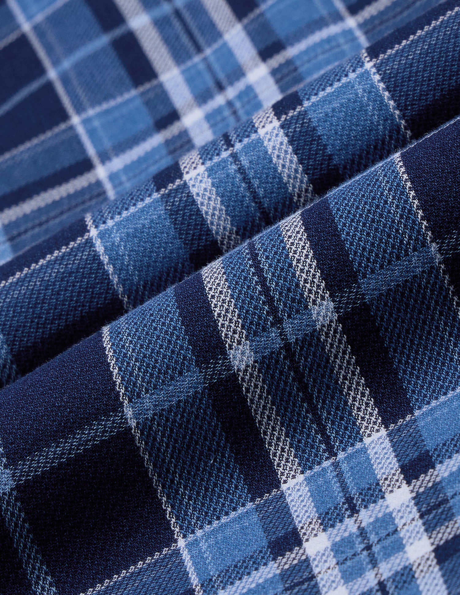 Tartan Checked Regular Fit Shirt Dark Indigo - U.S. Polo Assn. India | Large