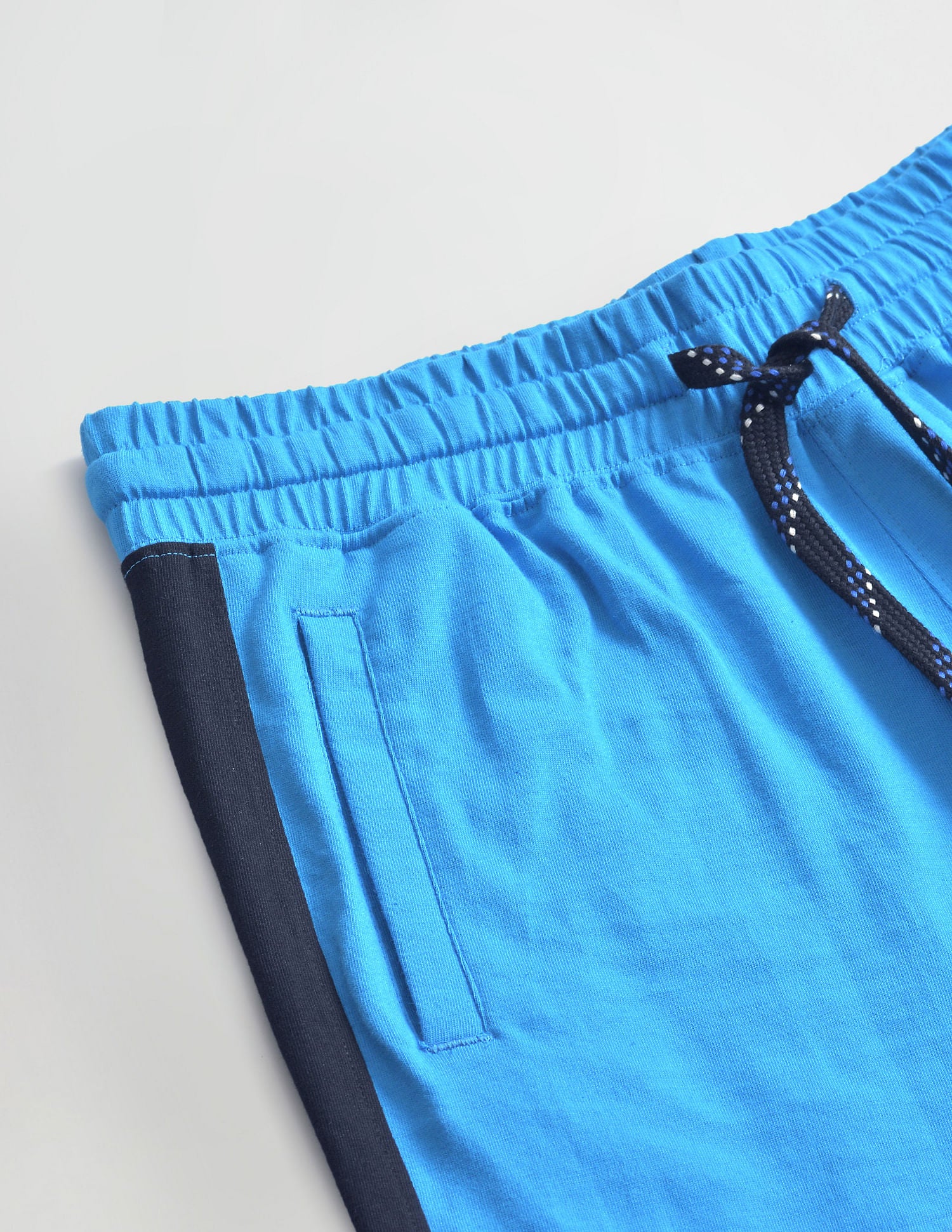 Colour Block Logo IYAR Knit Shorts - Pack Of 1 Blue - U.S. POLO ASSN. | Large