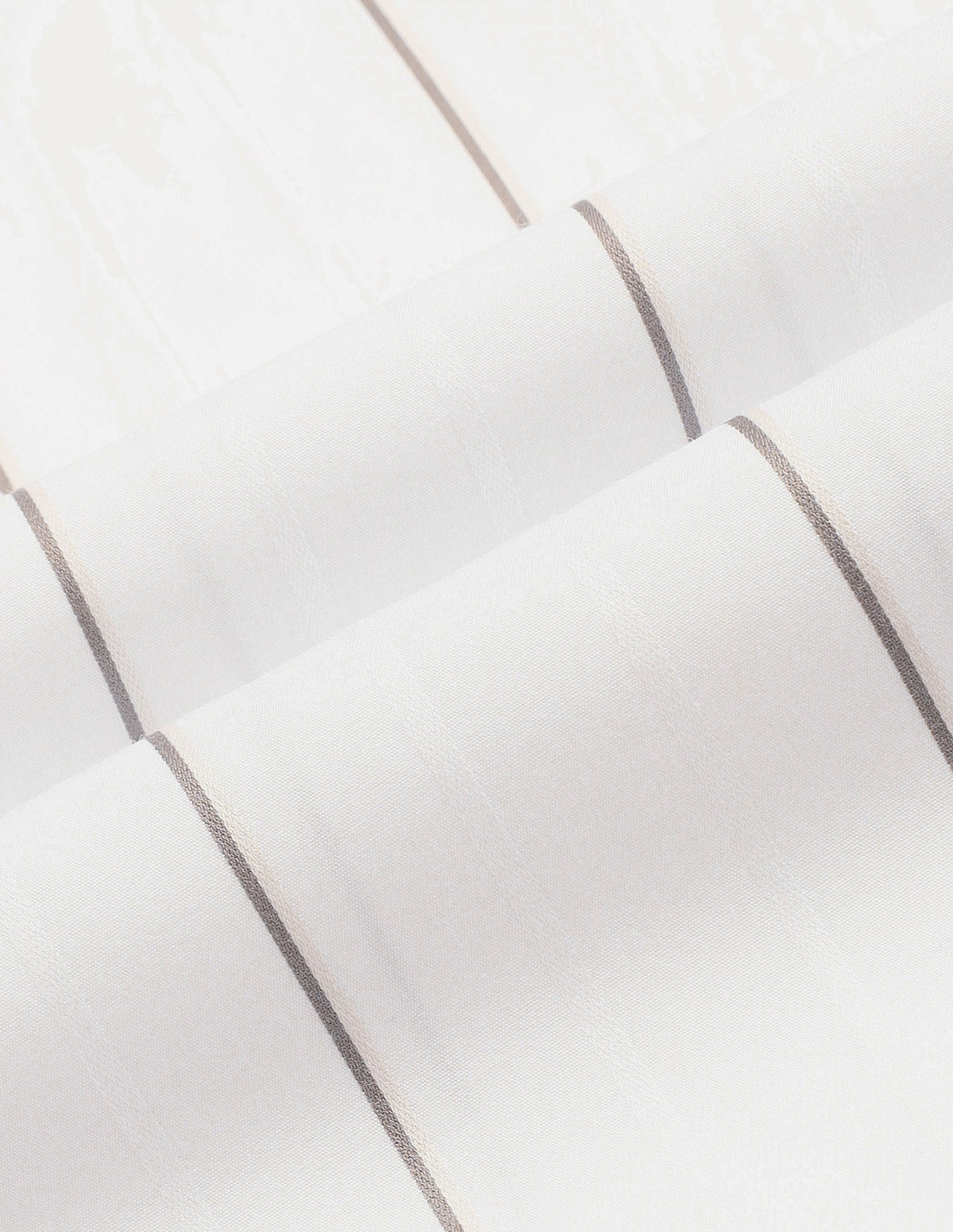 Vertical Striped Regular Fit Shirt Ivory - U.S. Polo Assn. India | Large