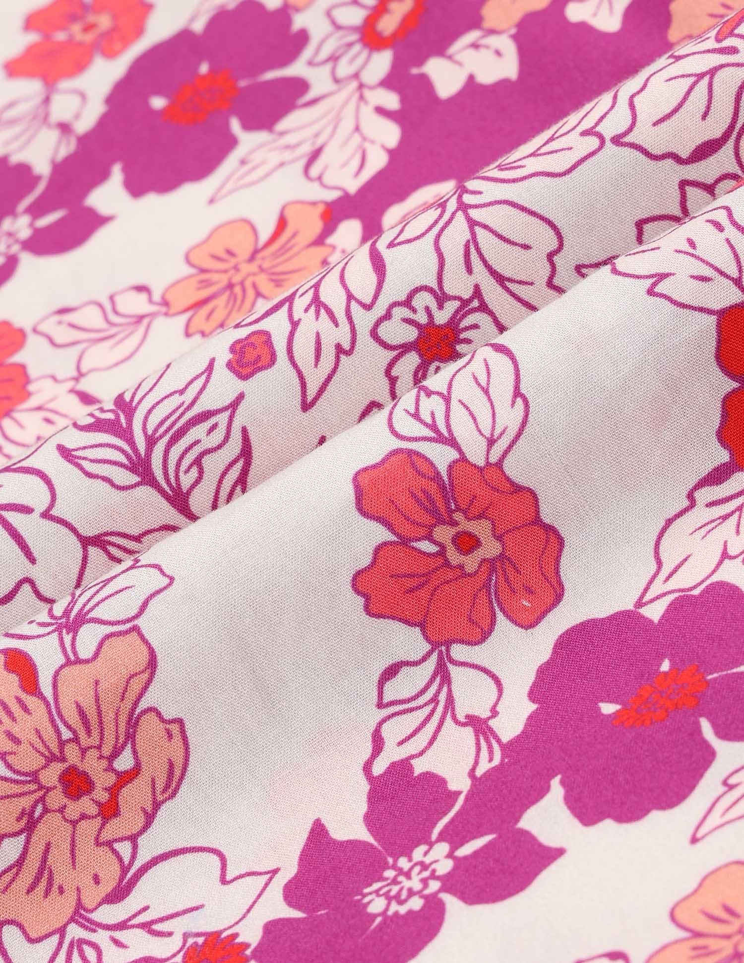 Relaxed Fit Floral Printed Shirt Multi-colour - U.S. POLO ASSN. | Large