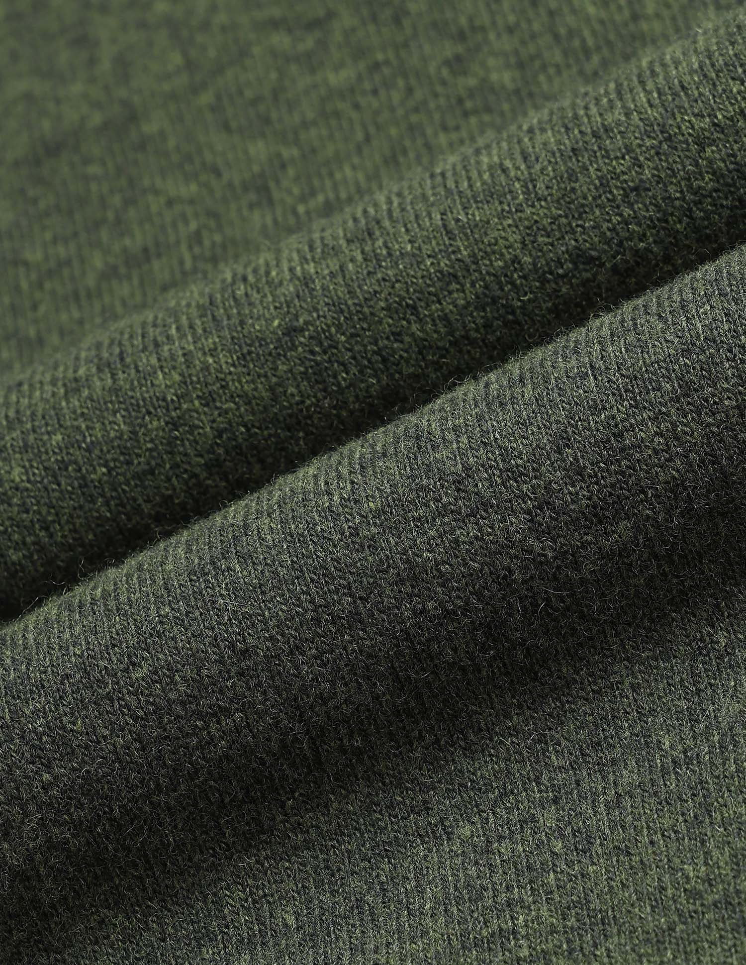 Regular Fit Solid Sweater Green - U.S. Polo Assn. India | Large