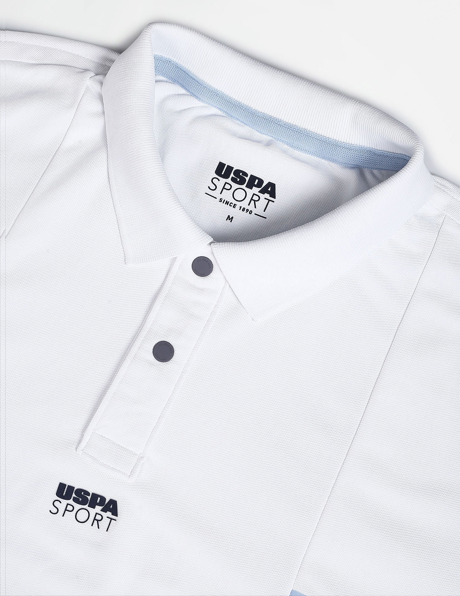 Slim Fit Horizontal Stripe Polo Shirt White - U.S. POLO ASSN. | Large